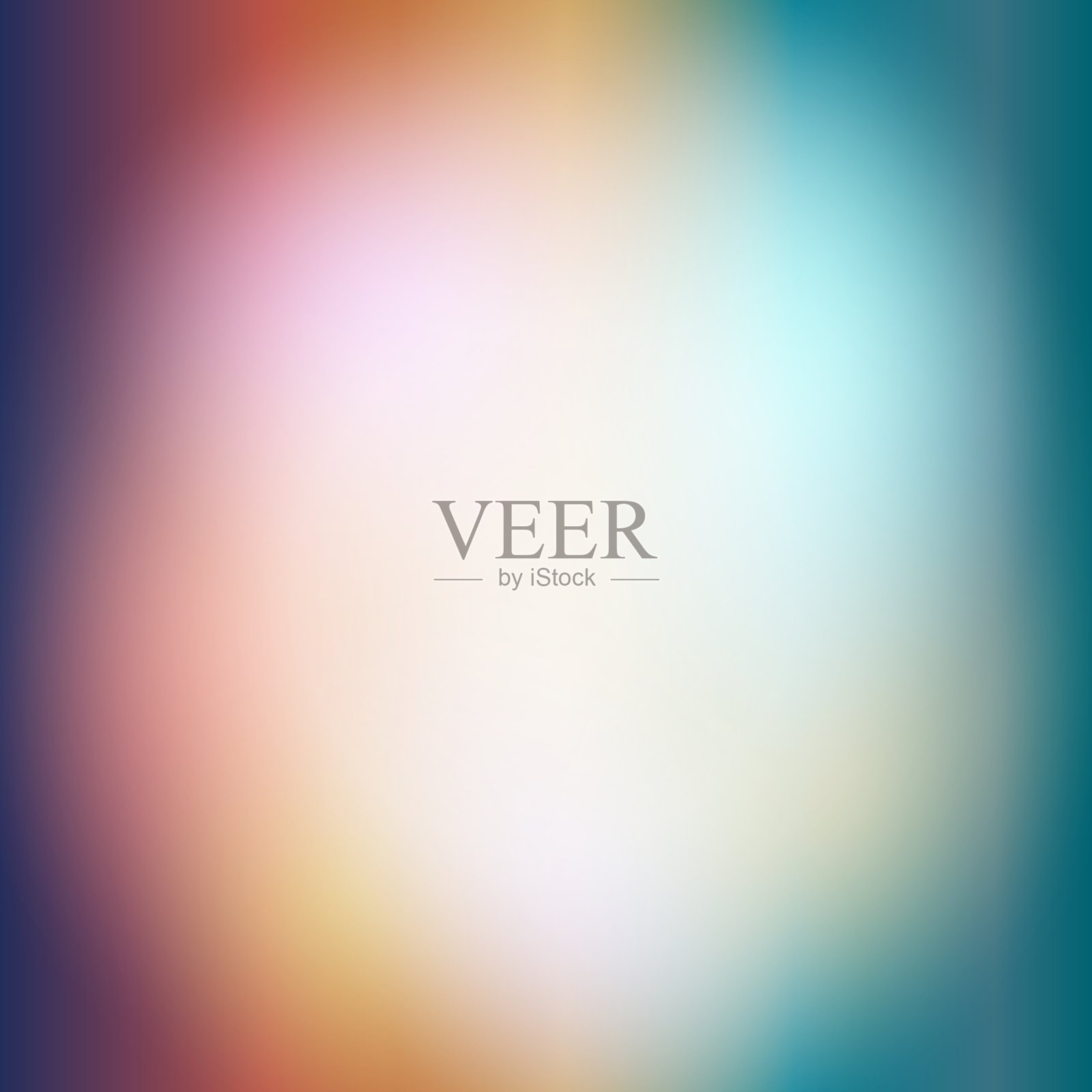 摘要彩色散焦光背景插画图片素材