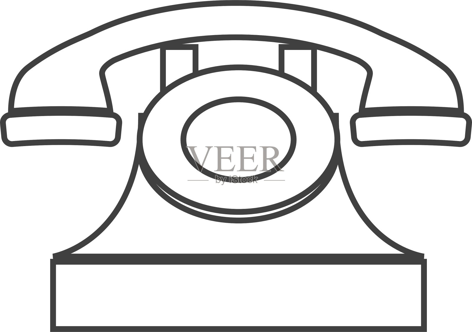 手机图标复古技术设计插画图片素材