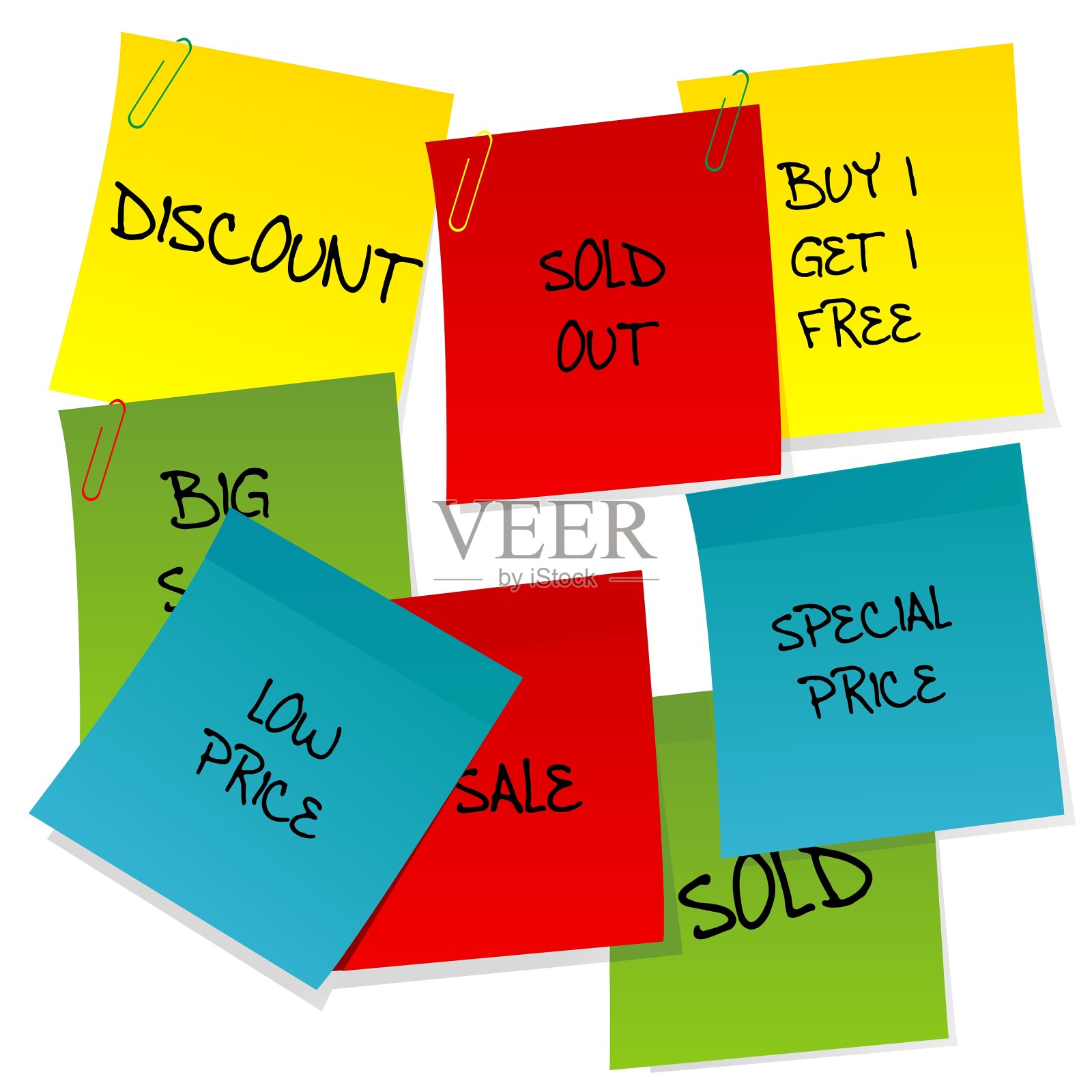 一页一页的广告设计元素图片