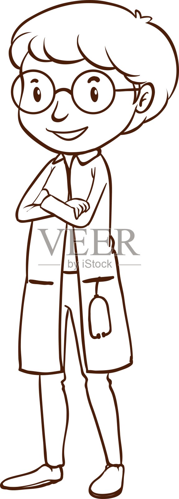 一个简单的医生设计元素图片