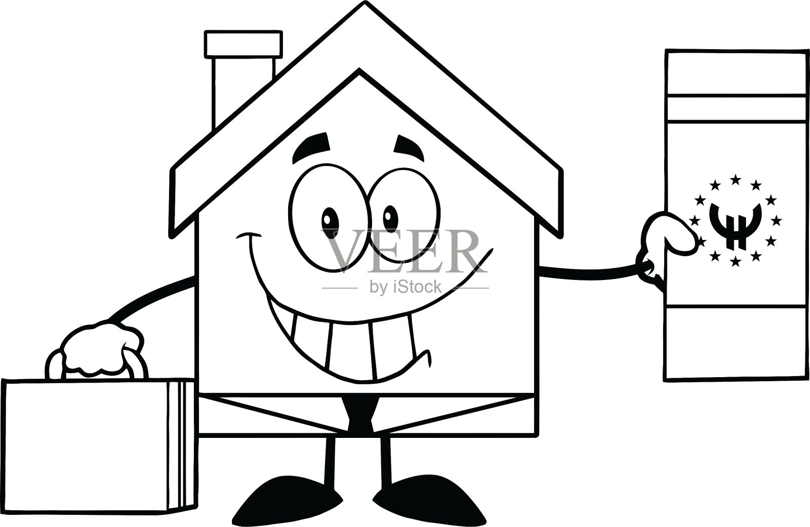 房子的卡通设计元素图片