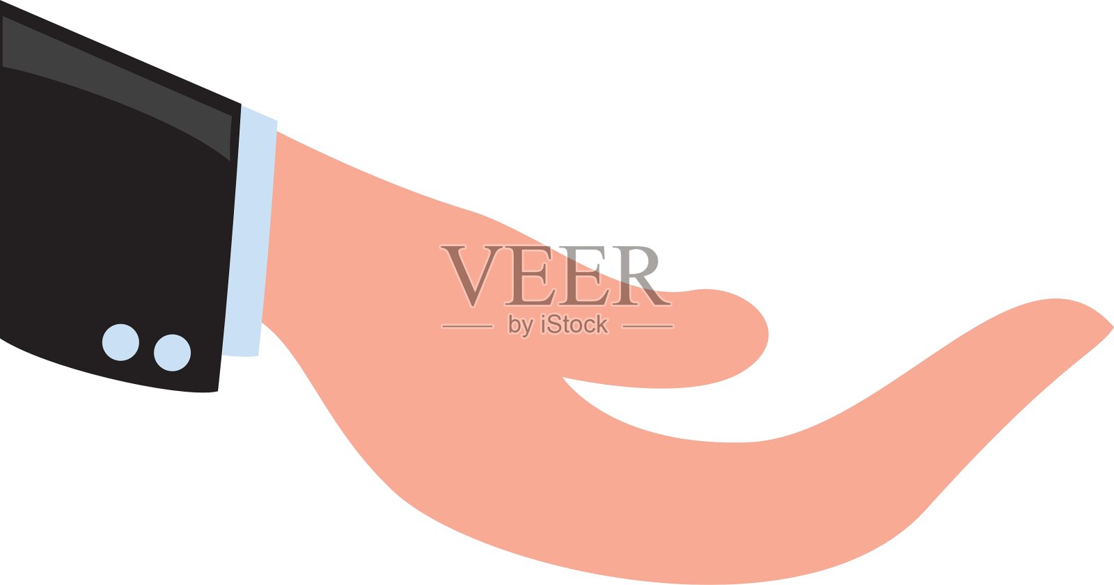 手势图标手部设计图形设计元素图片