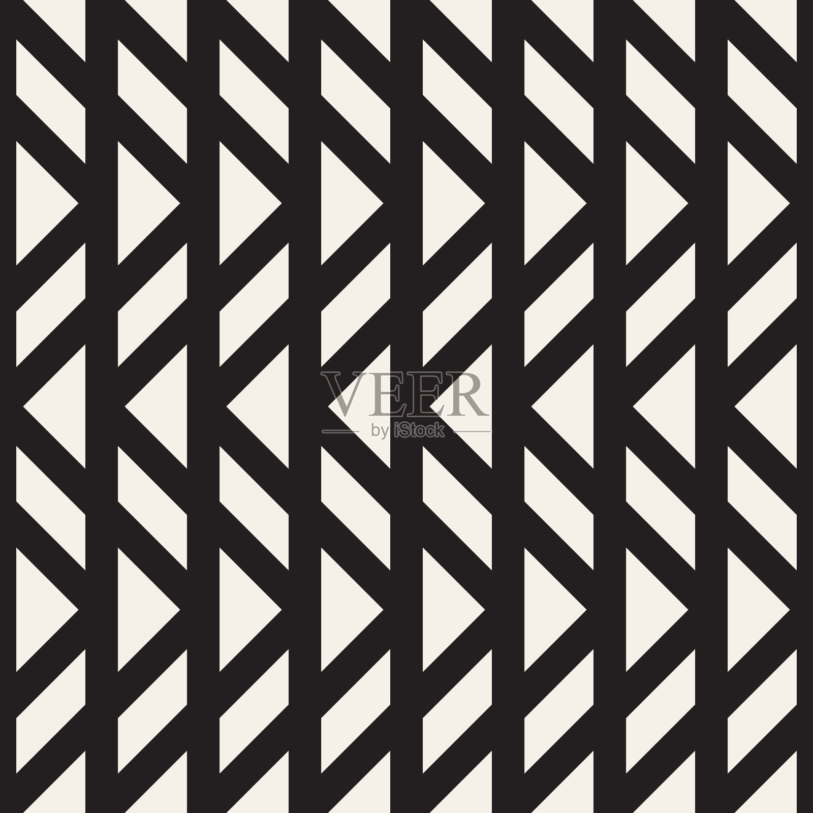 向量无缝模式。现代时尚的抽象质感。重复的几何瓷砖插画图片素材