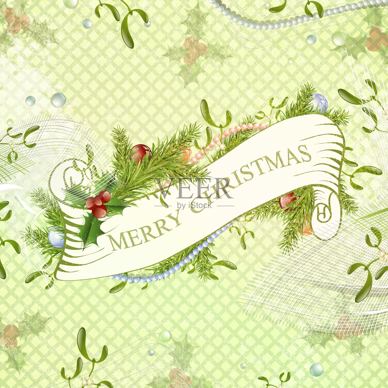 圣诞节设计模板素材