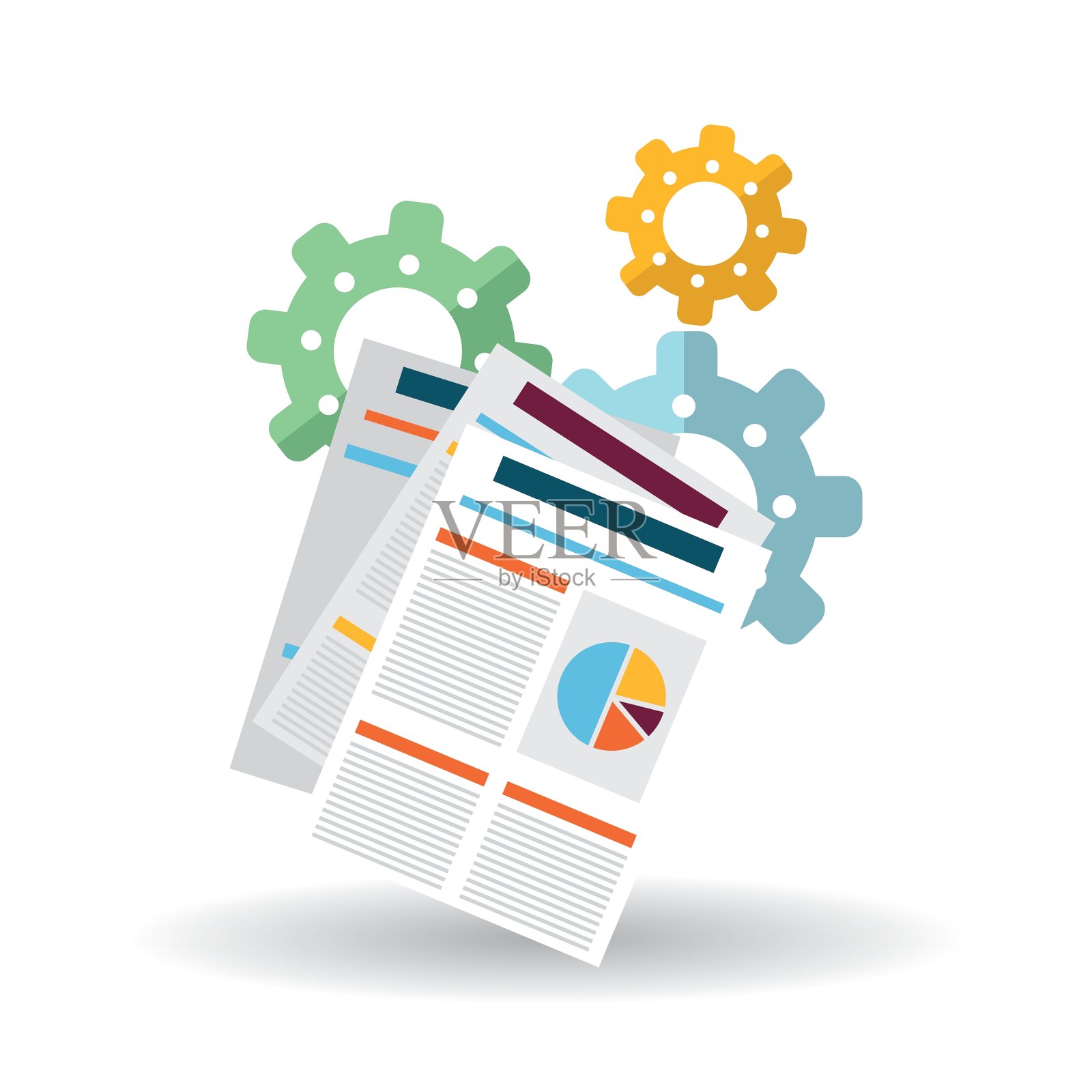 解决方案设计元素图片