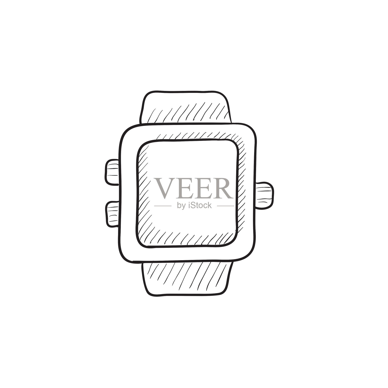 Smartwatch草图图标图标素材