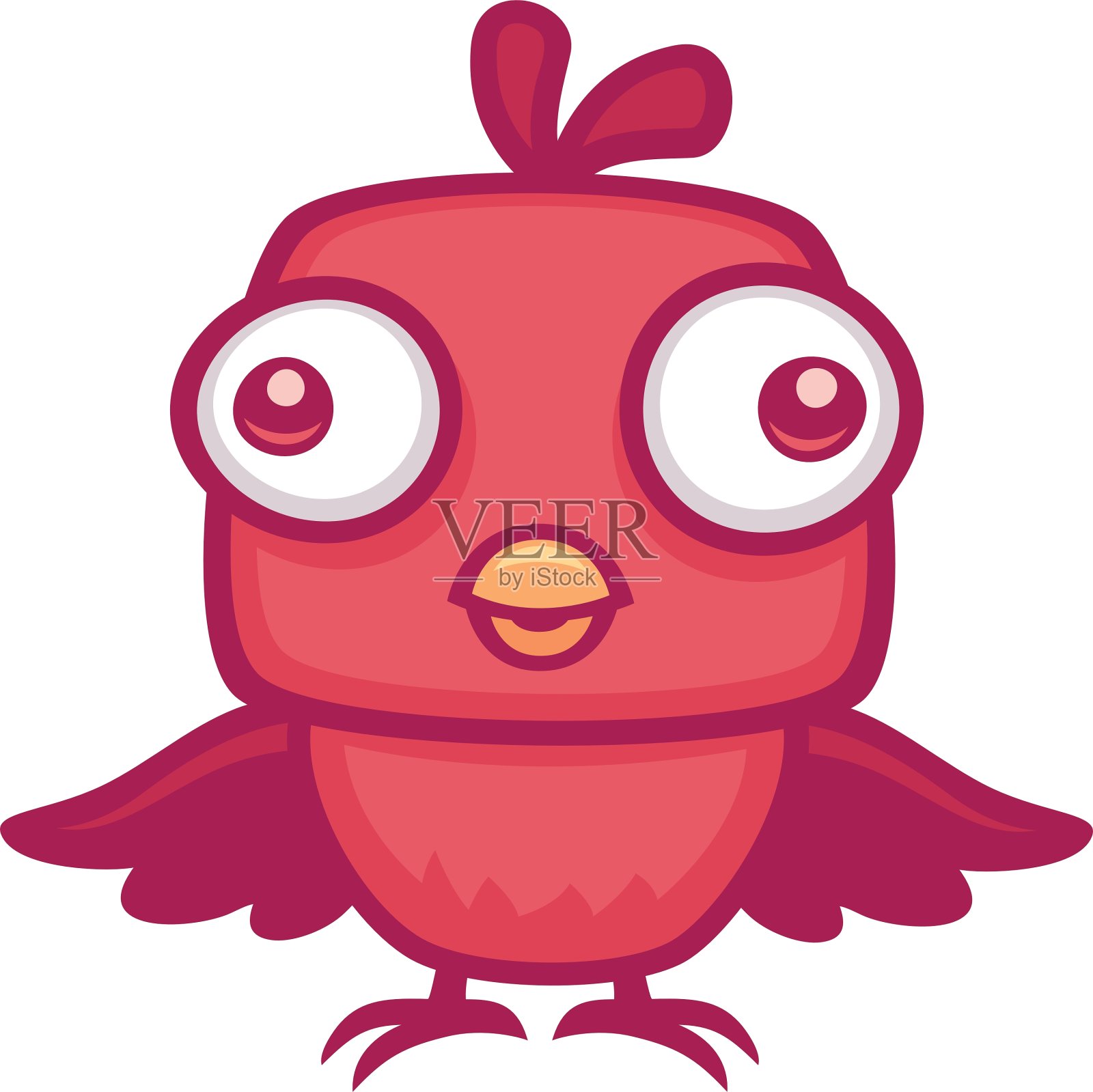 可爱的宝宝鸟设计元素图片