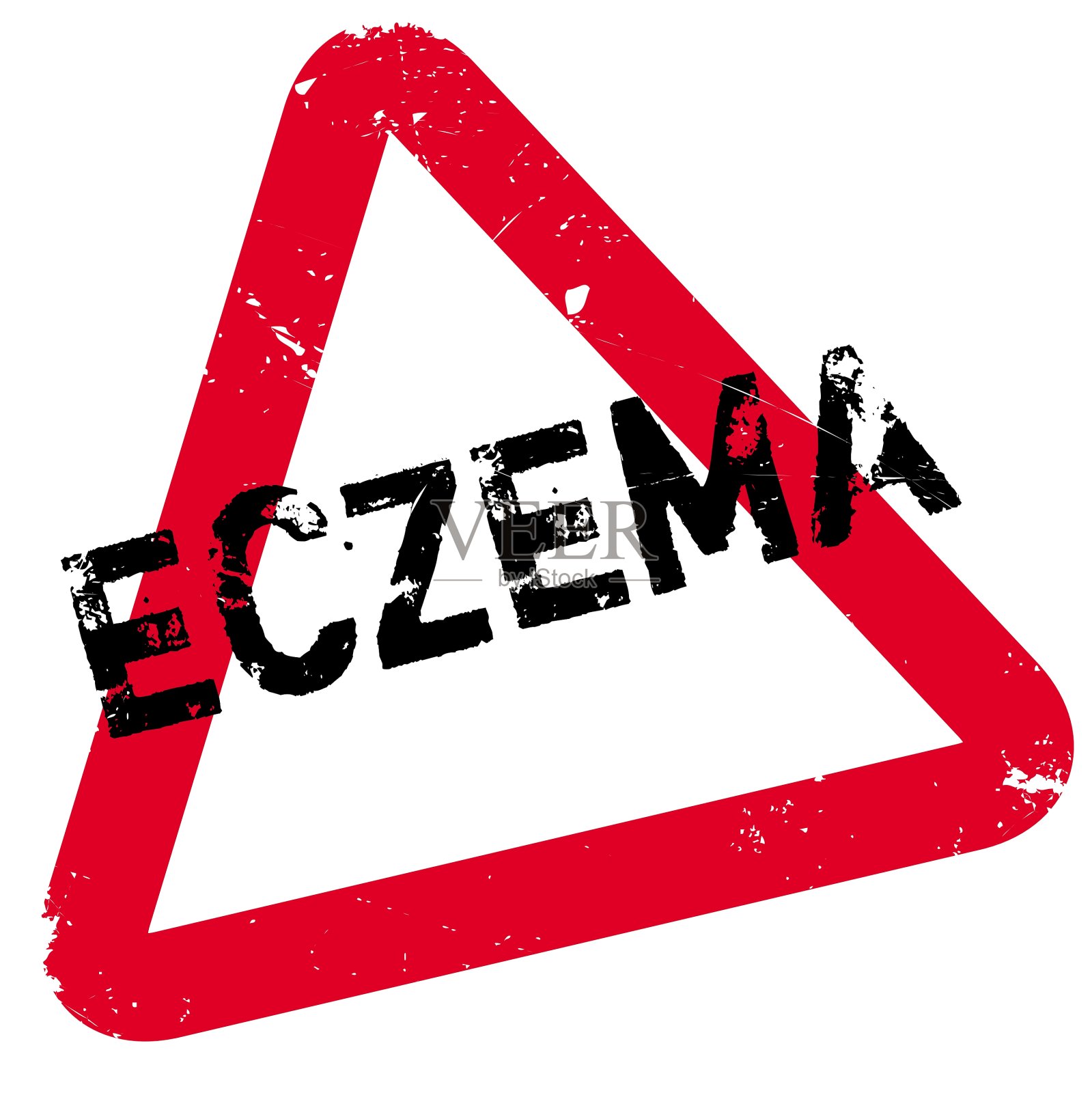 湿疹橡皮图章设计元素图片