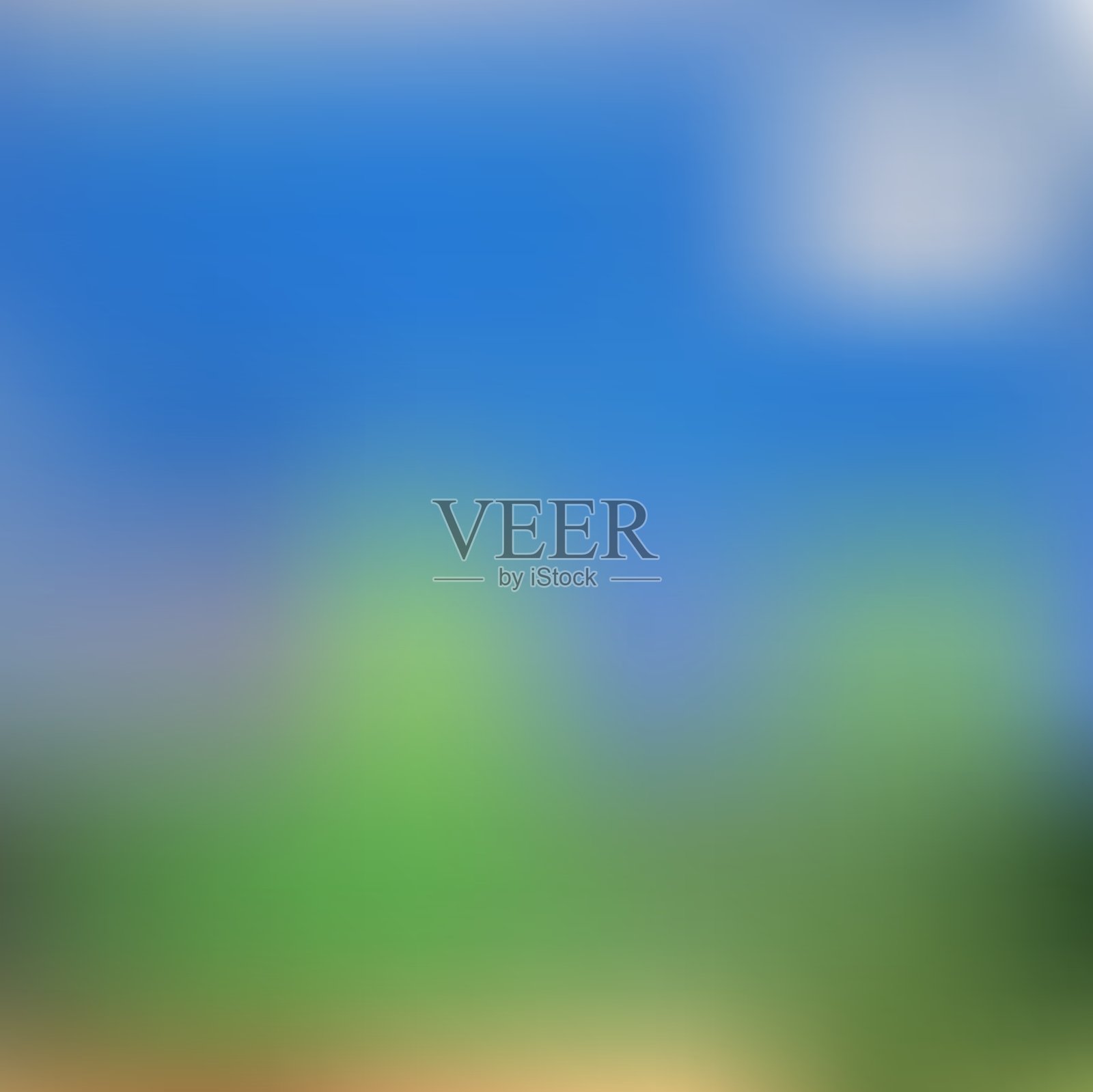 创意概念多色模糊插画图片素材