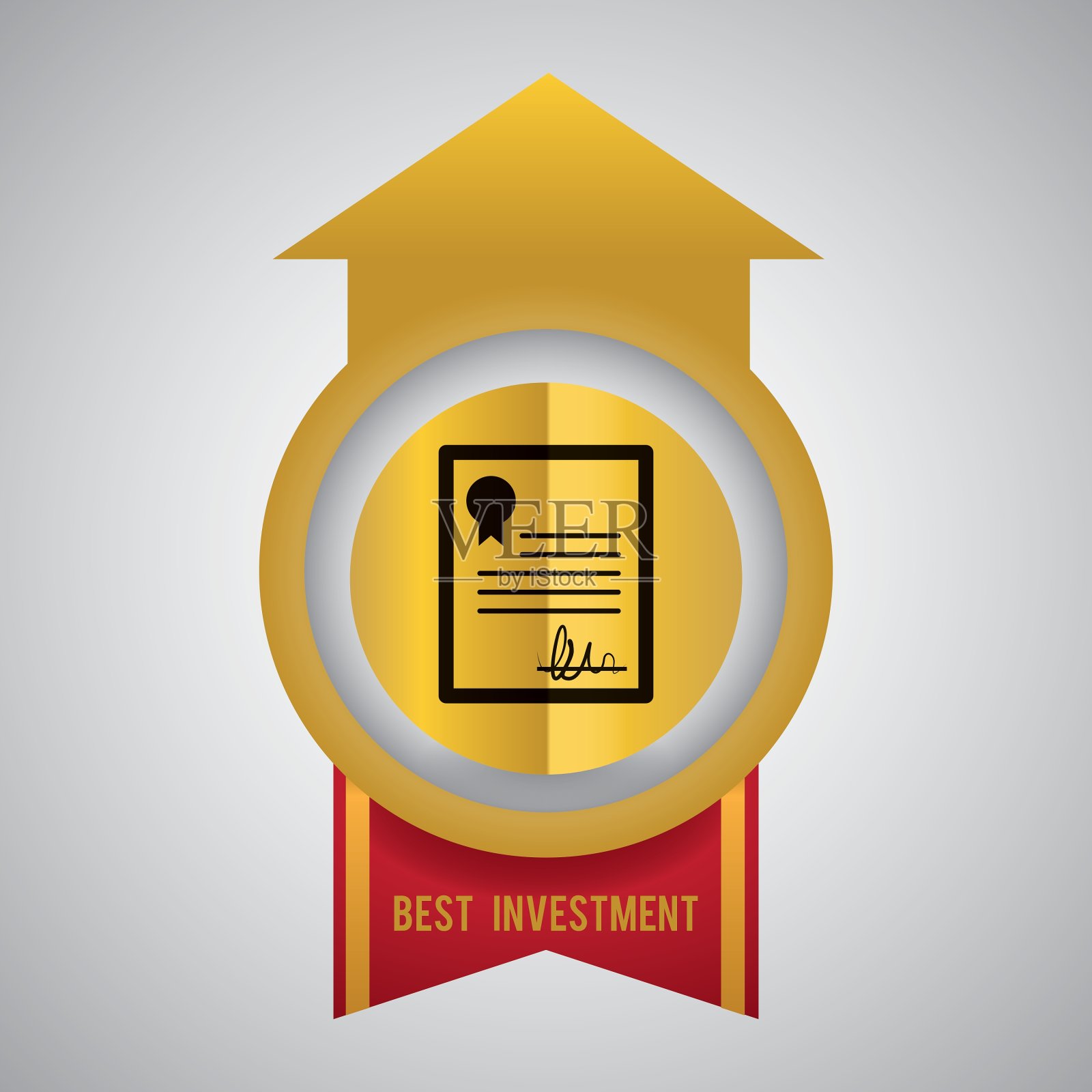 财务项目设计商业图标扁平化插画图片素材