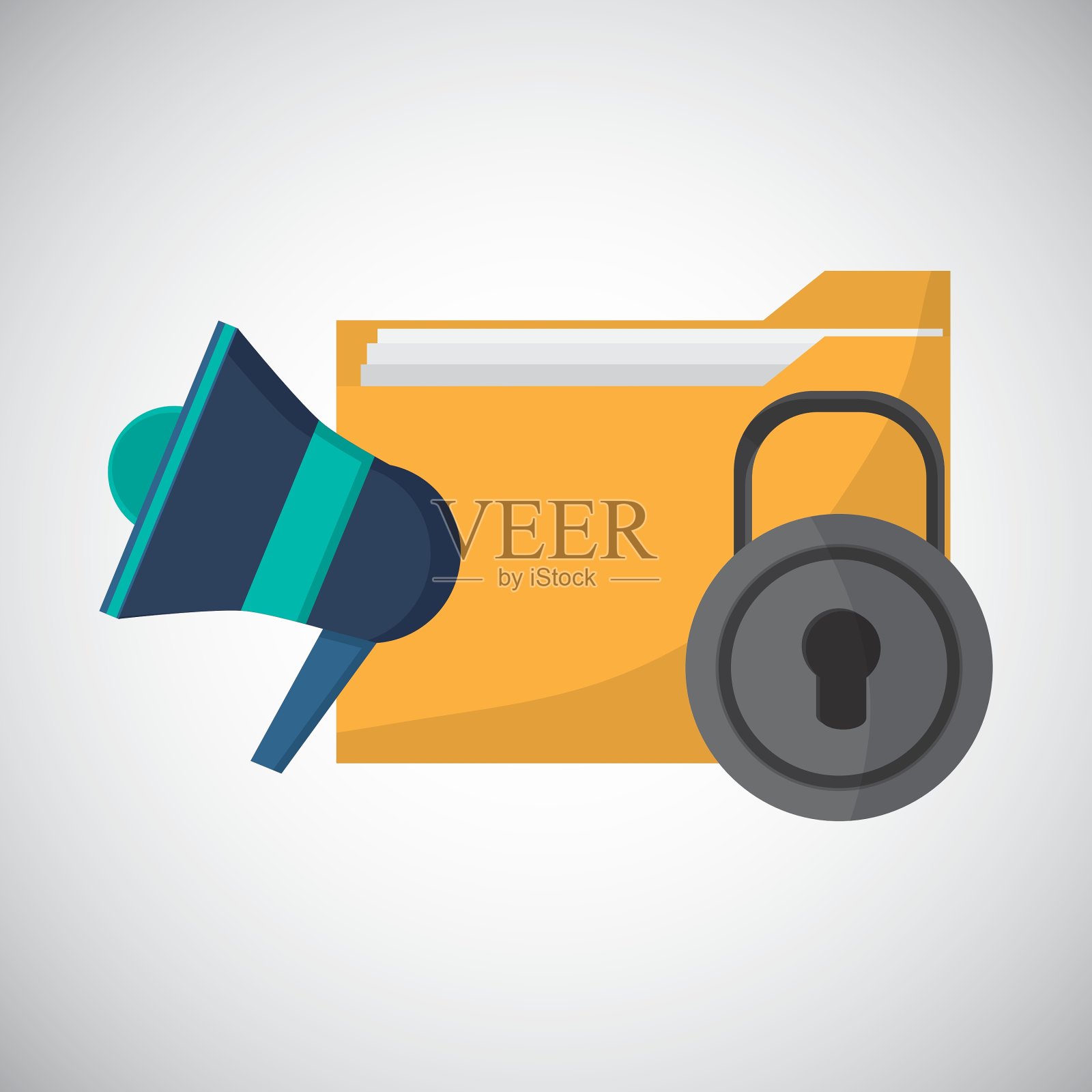 文件设计在线概念孤立插画图片素材