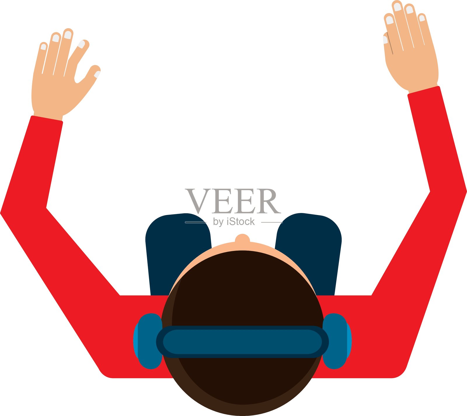 男人男孩耳机音乐声音DJ图标设计元素图片