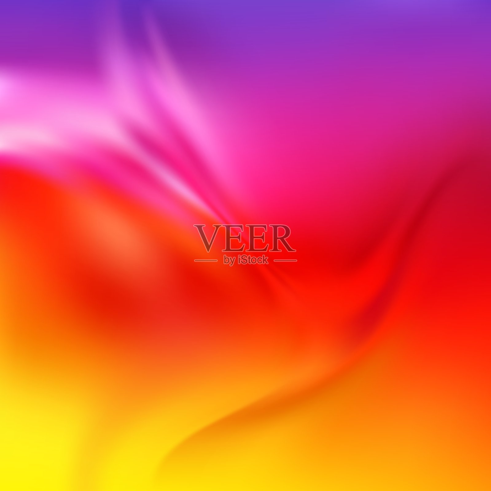 抽象质感红绸插画图片素材