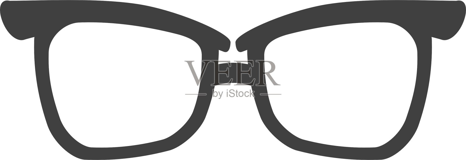 眼镜传统时尚图标图形设计元素图片