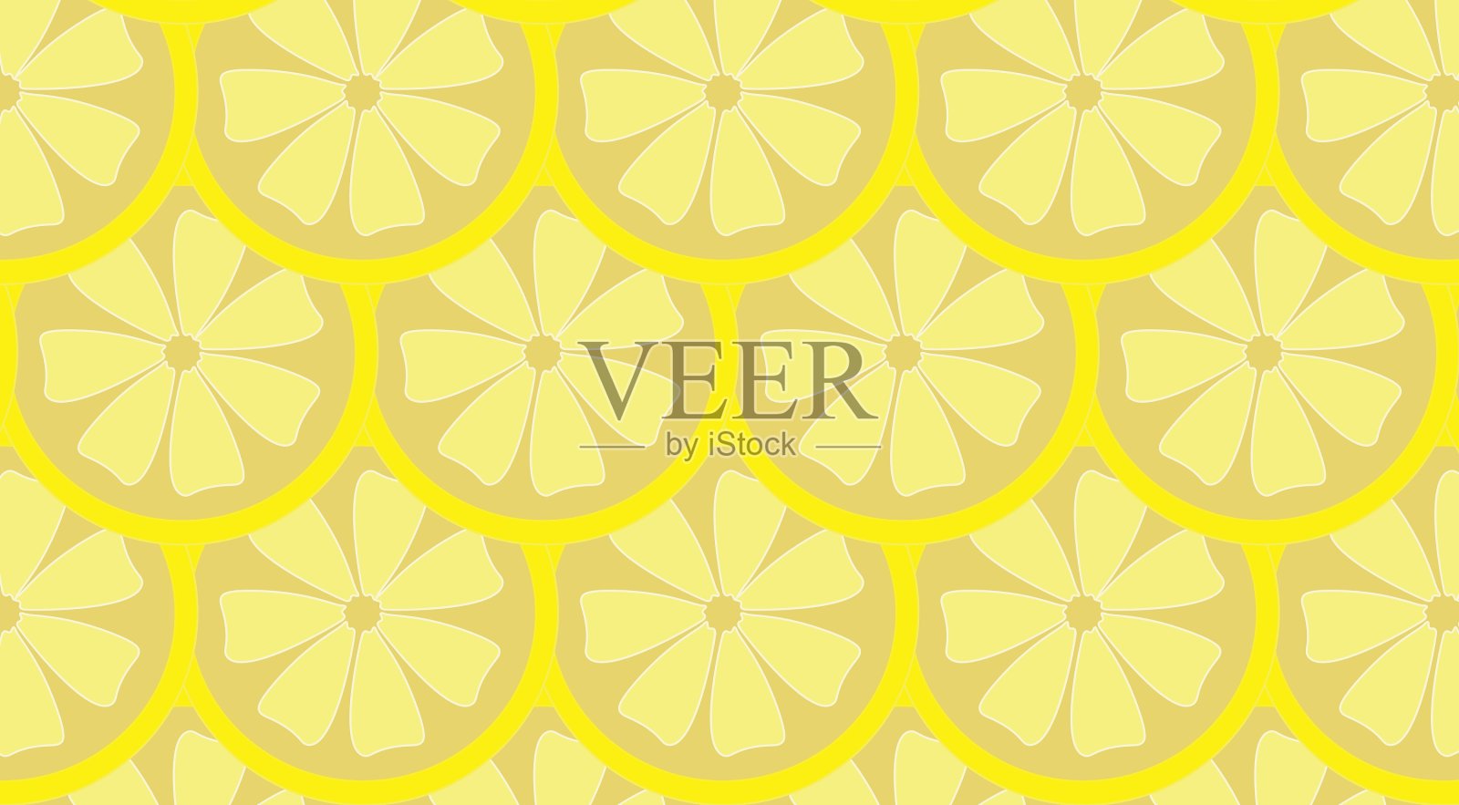 柠檬模式背景插画图片素材
