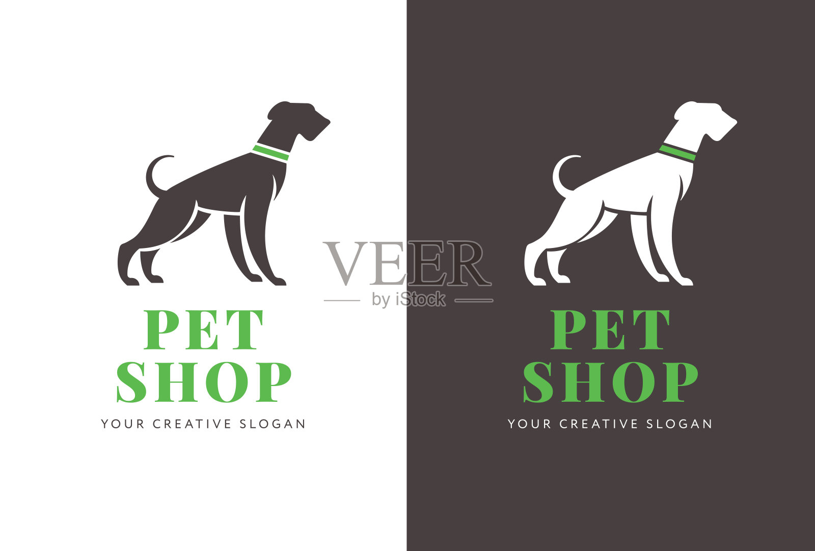 宠物店插画图片素材