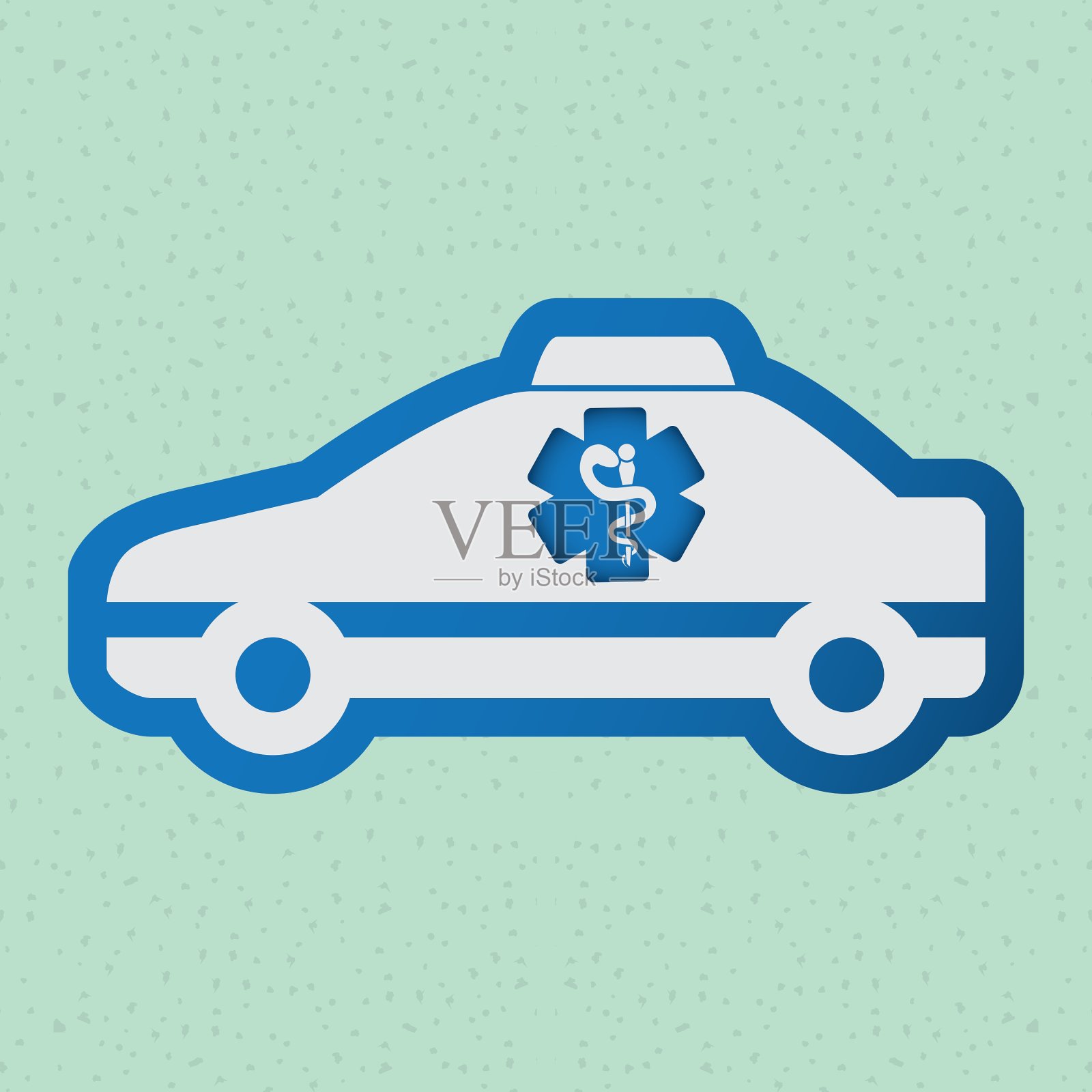 医疗服务设计插画图片素材