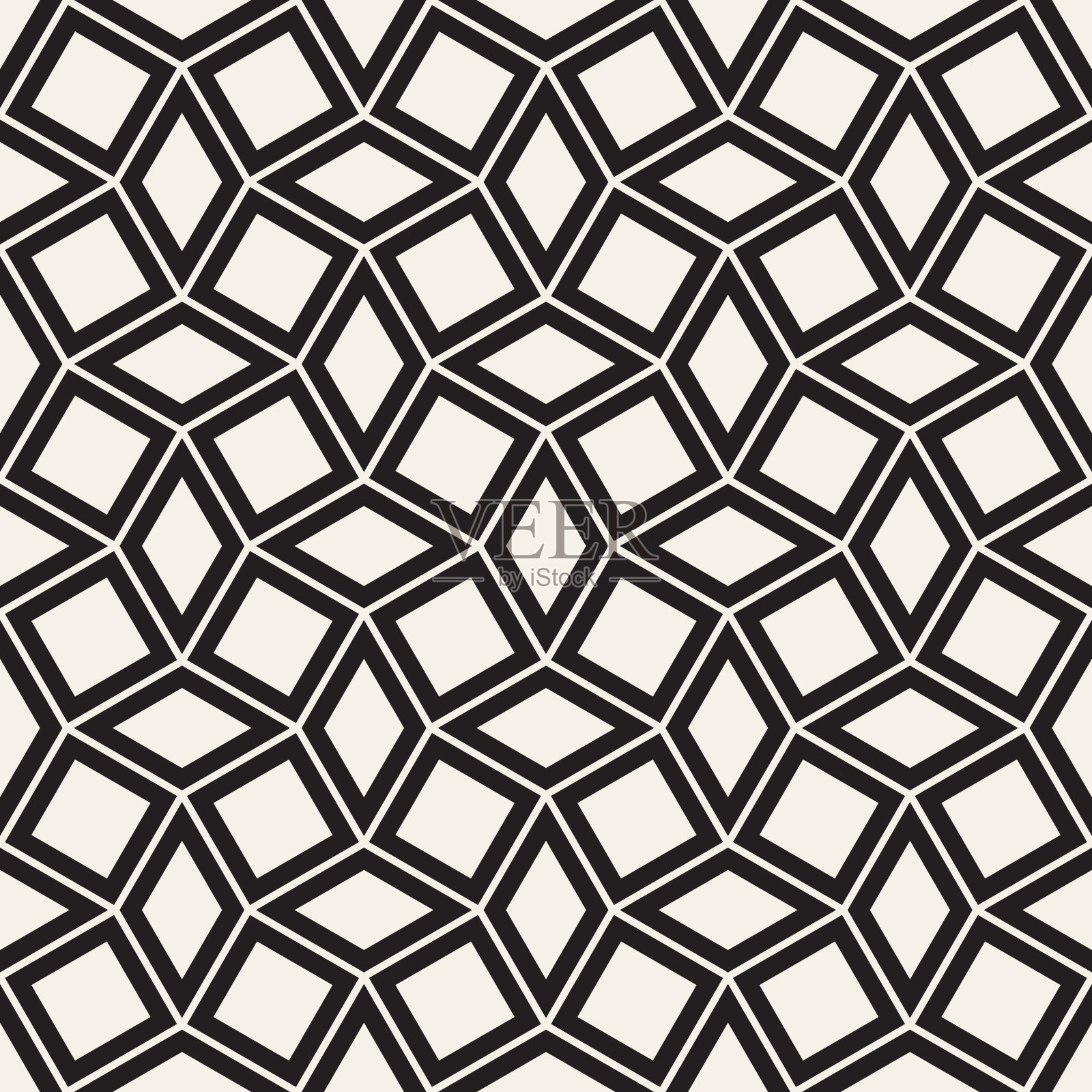 矢量无缝几何图案。简单抽象线格。重复元素时尚背景插画图片素材