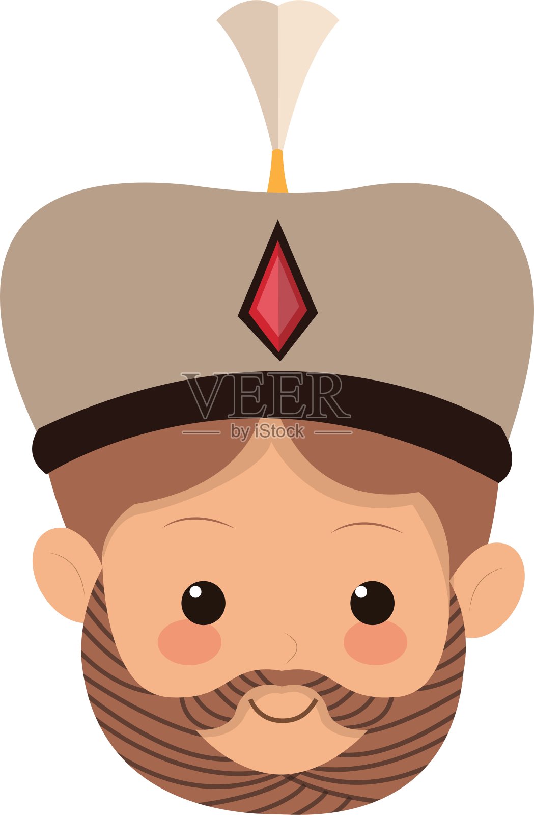 麦琪梅尔基奥图标插画图片素材