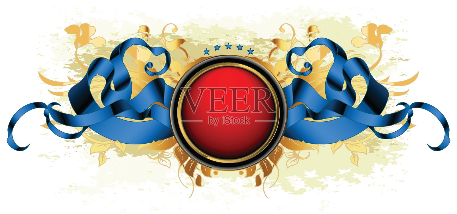 装饰性的盾设计元素图片