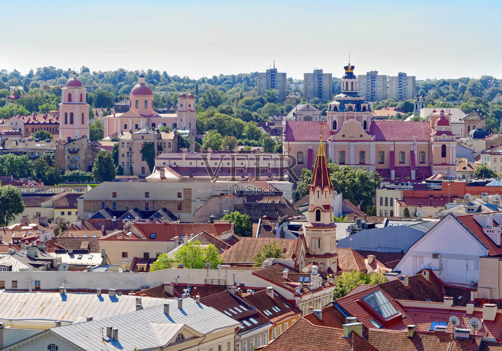 维尔纽斯。照片摄影图片