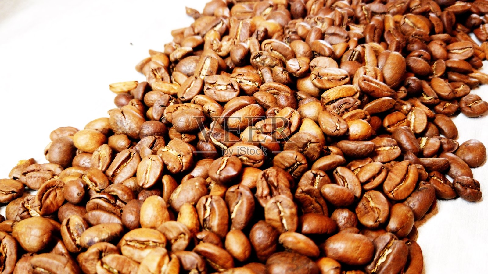 为周一的咖啡准备的美味烘焙咖啡豆照片摄影图片