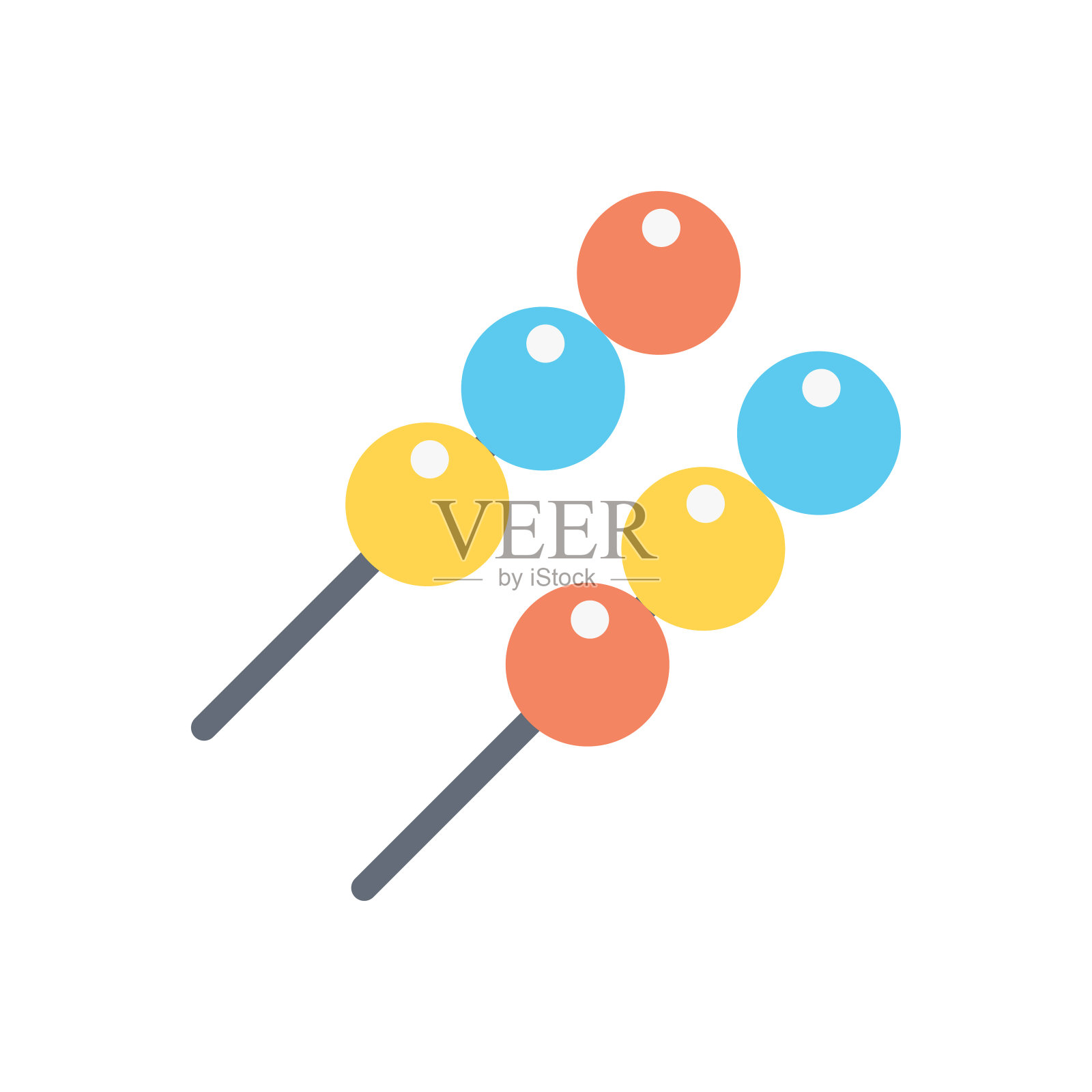 甜蜜的插画图片素材