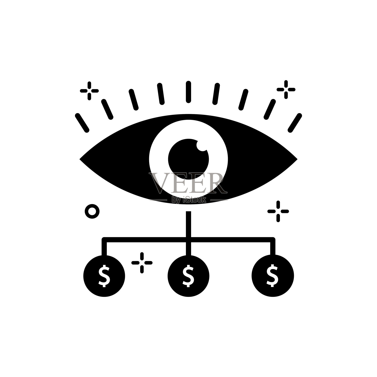 支付每视图矢量图标插画图片素材