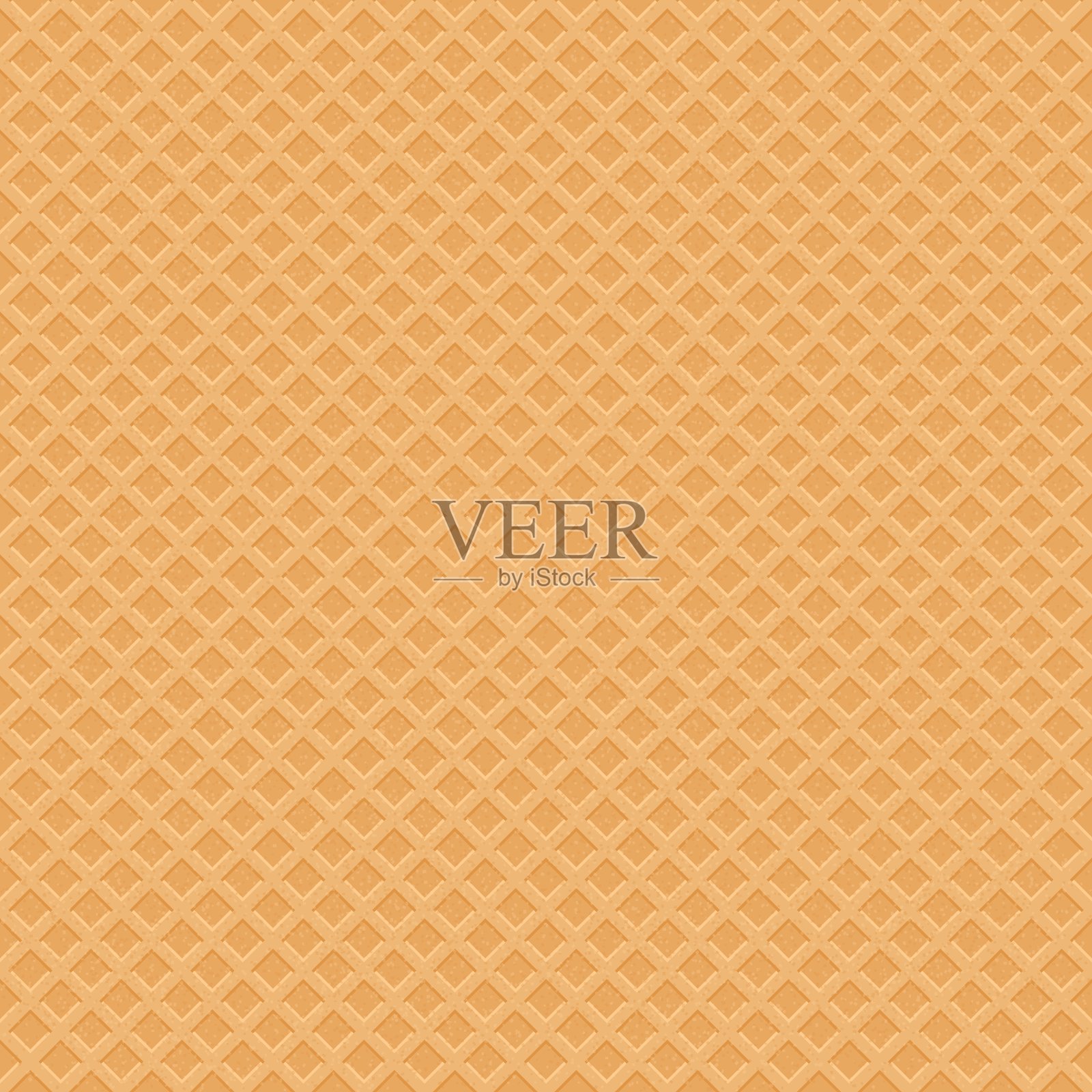 威化冰淇淋无缝模式插画图片素材