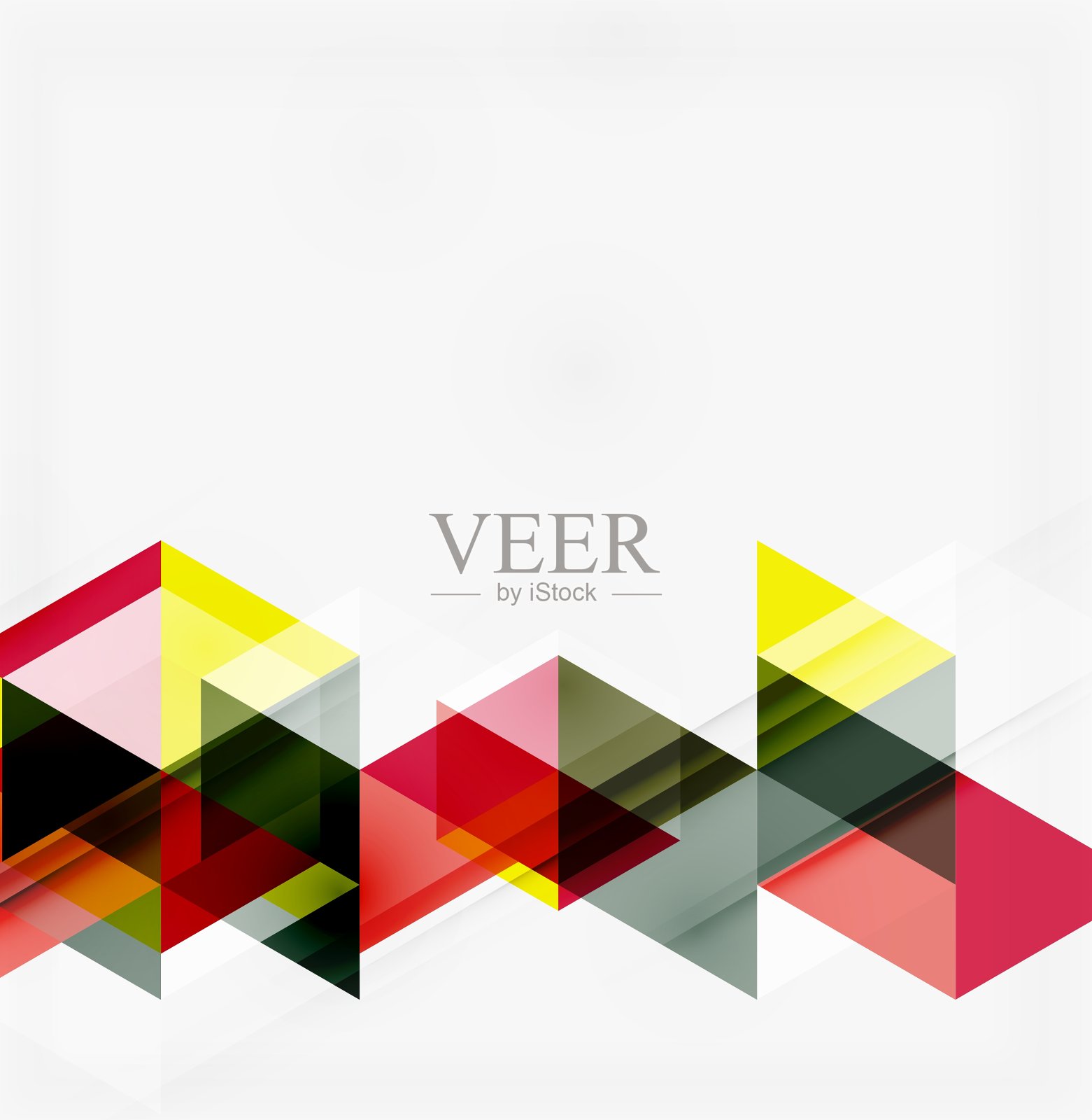 抽象几何背景现代重叠插画图片素材