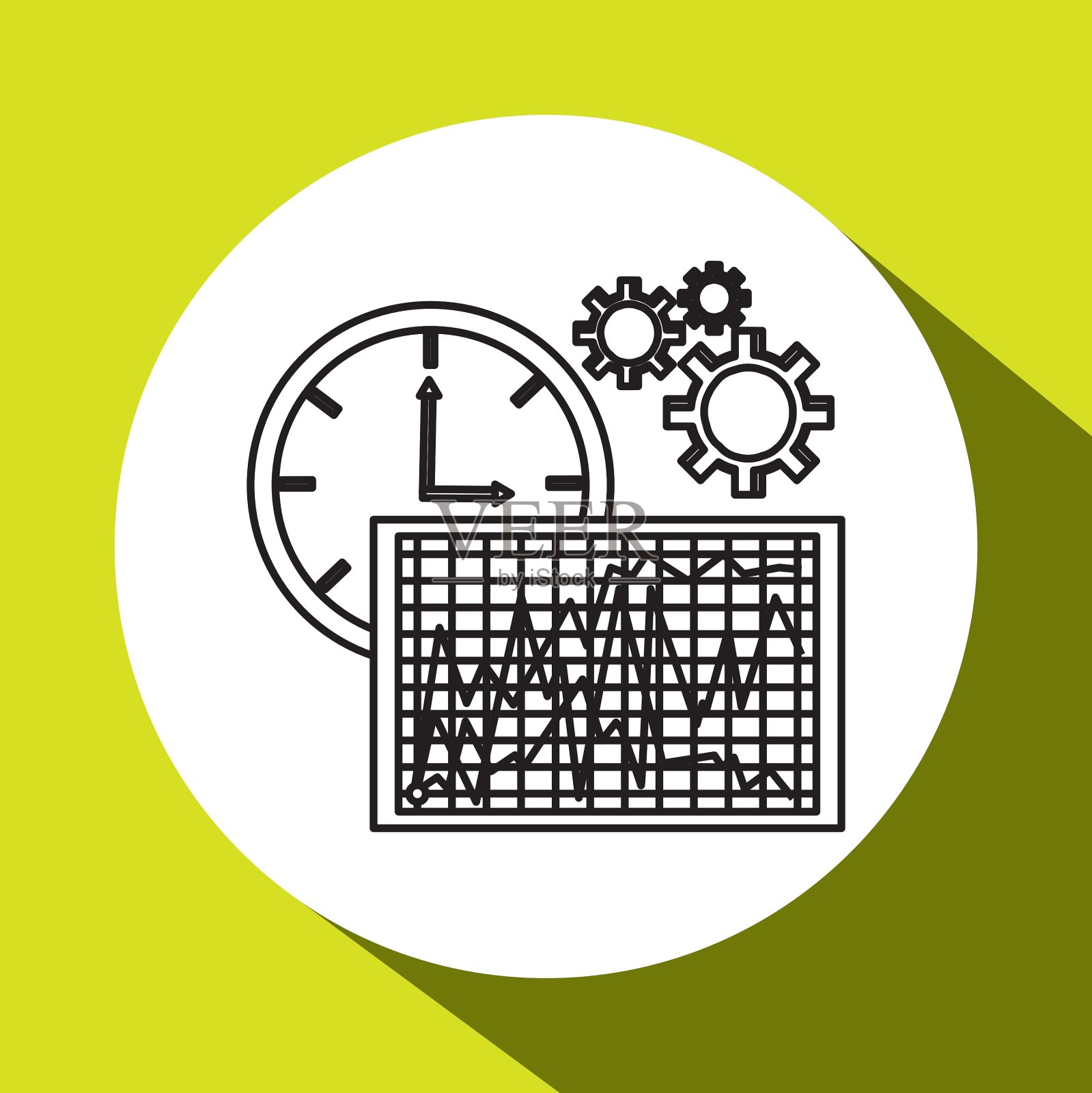 商业设计沟通图标色彩丰富图标素材