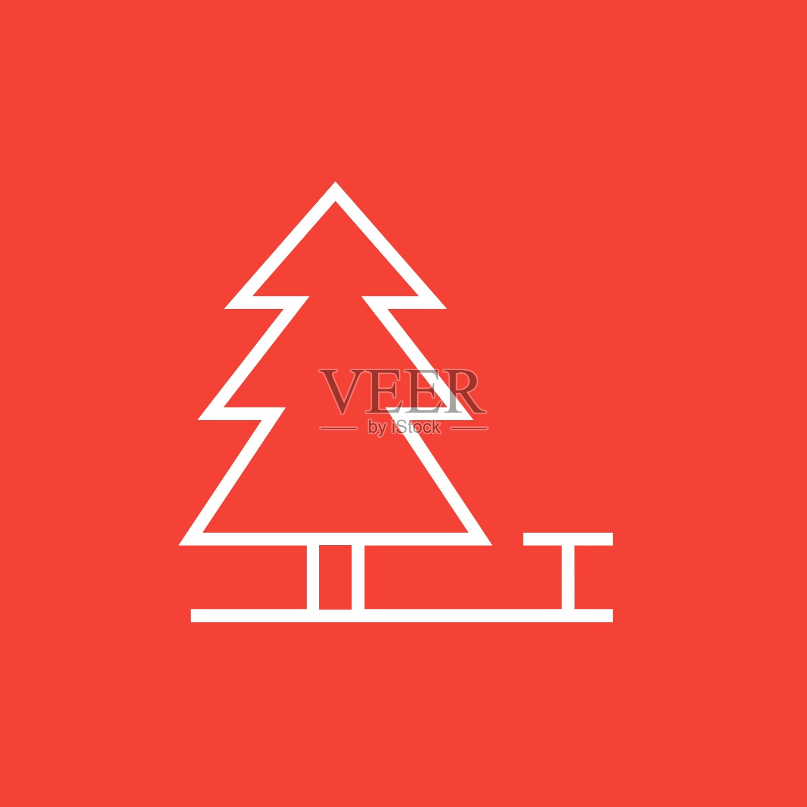 景观线图标插画图片素材