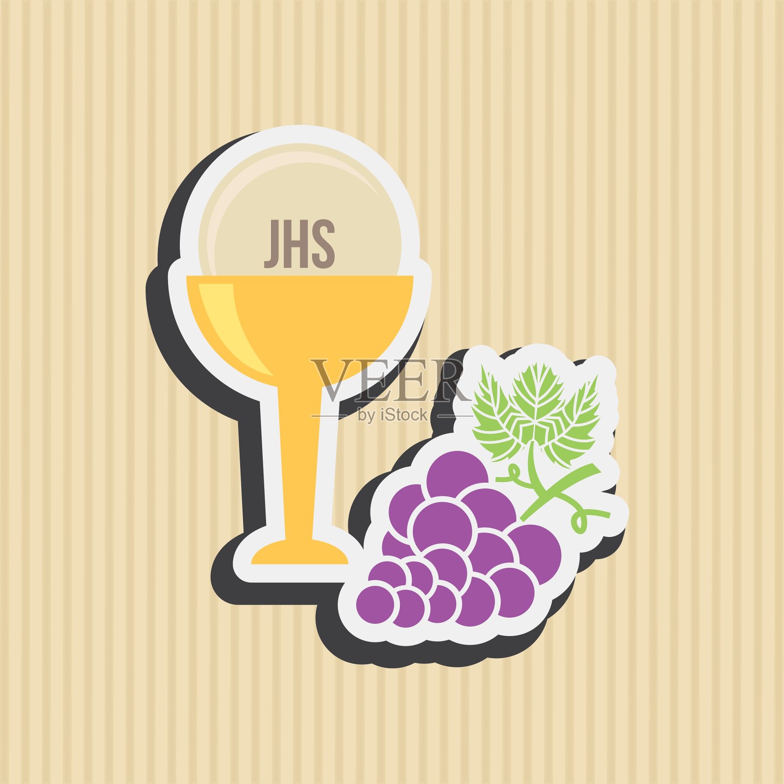 天主教图标设计插画图片素材