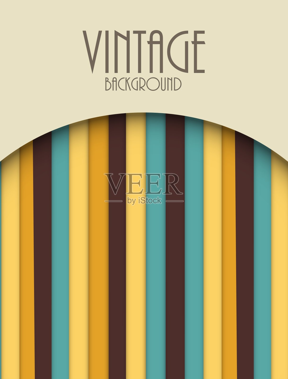 复古背景模板插画图片素材