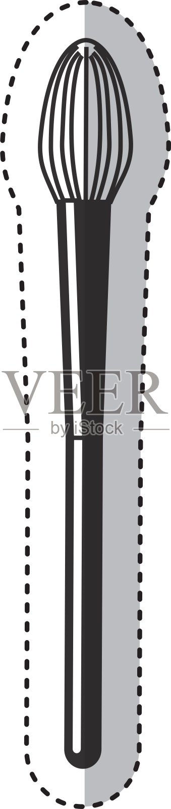 化妆刷隔离图标设计元素图片