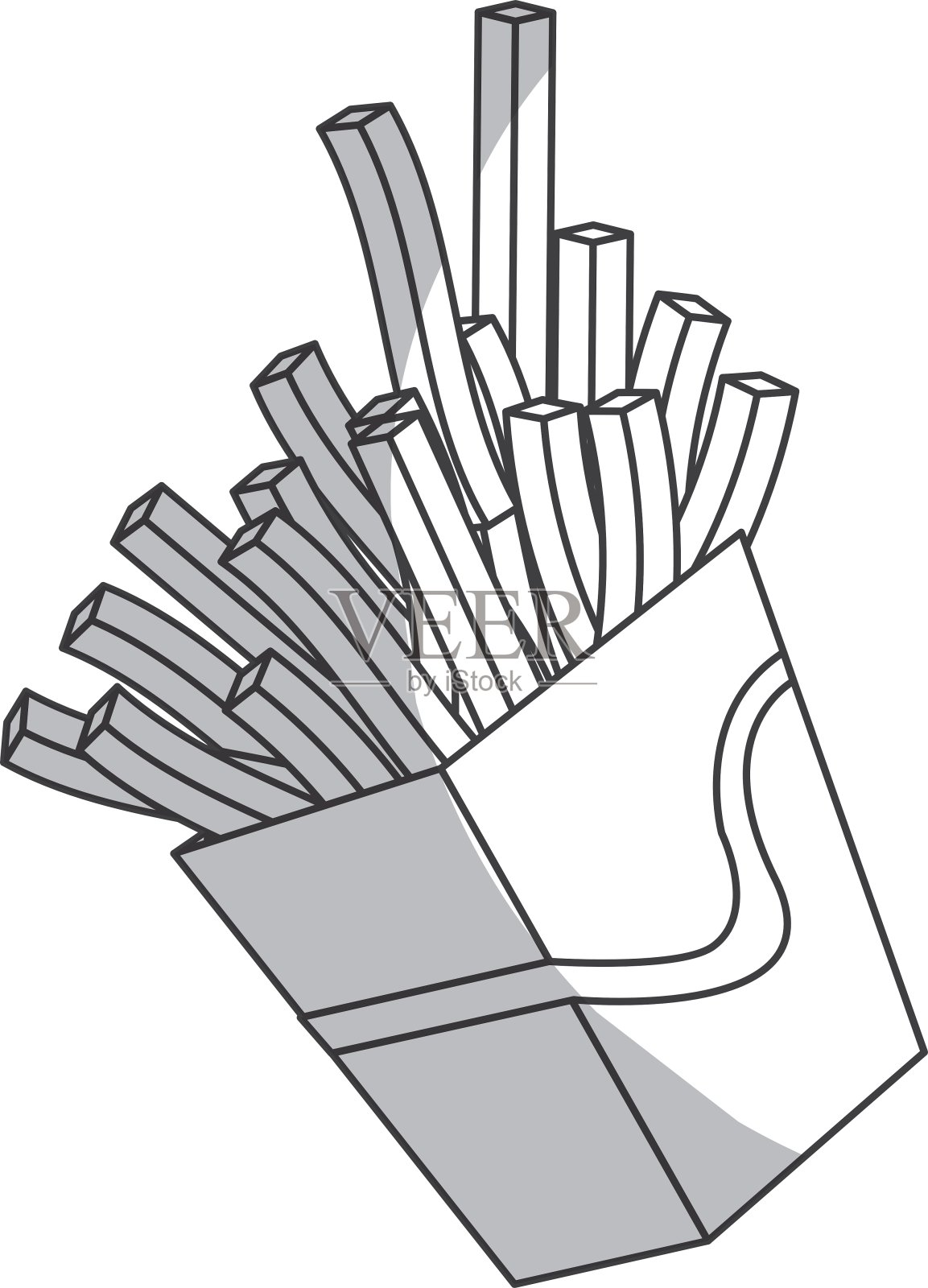 快餐相关图标形象设计元素图片