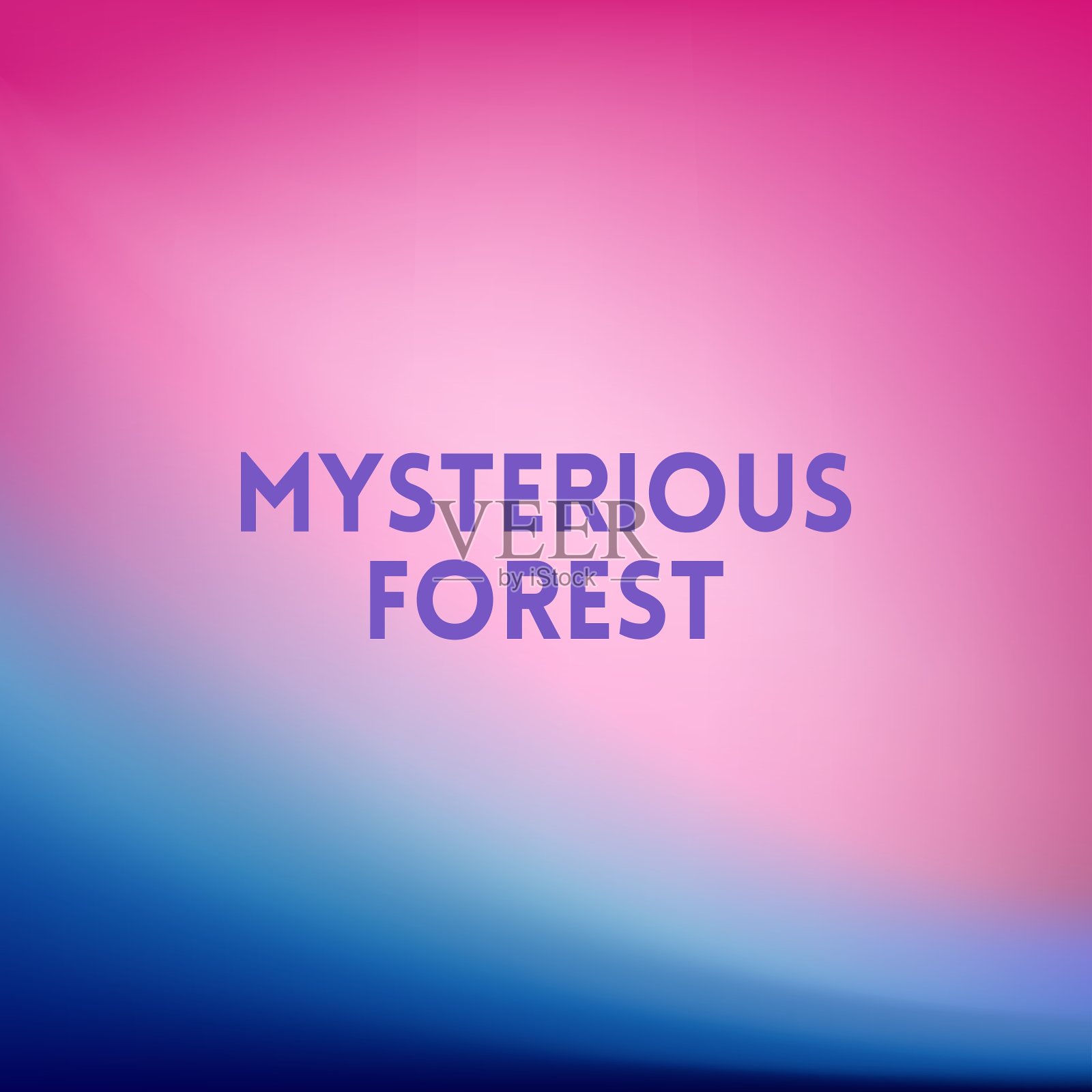 广场模糊的粉红色和蓝色背景-日落插画图片素材