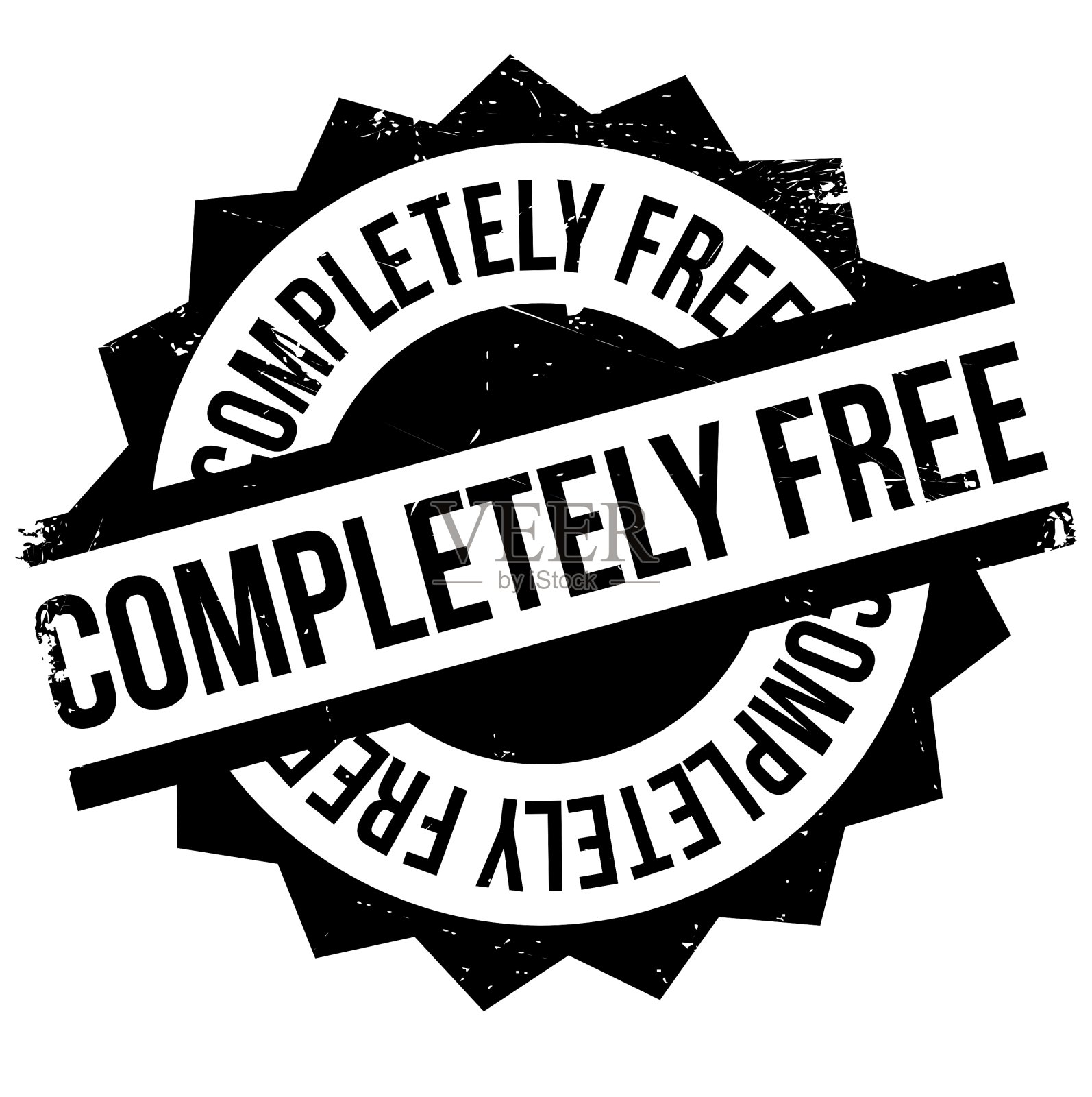 完全免费橡胶印章插画图片素材