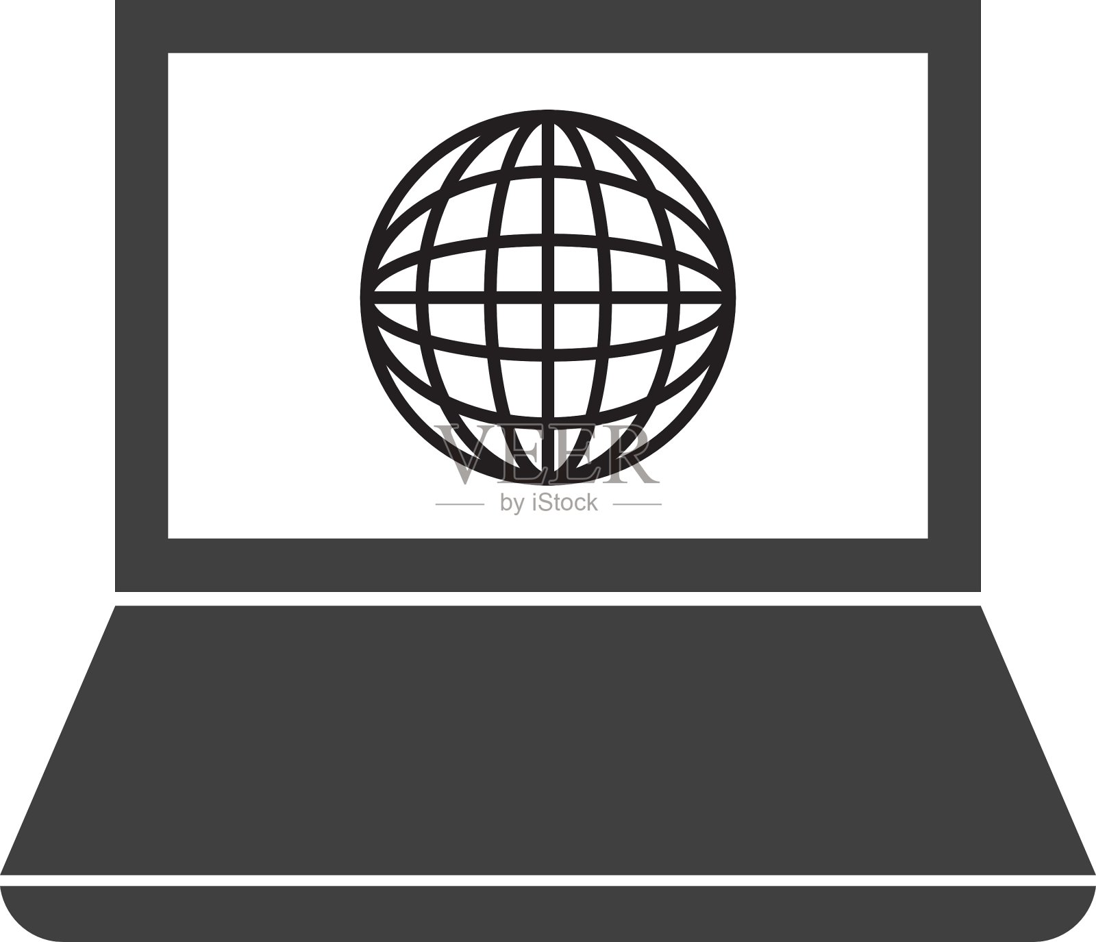 笔记本电脑技术插画图片素材