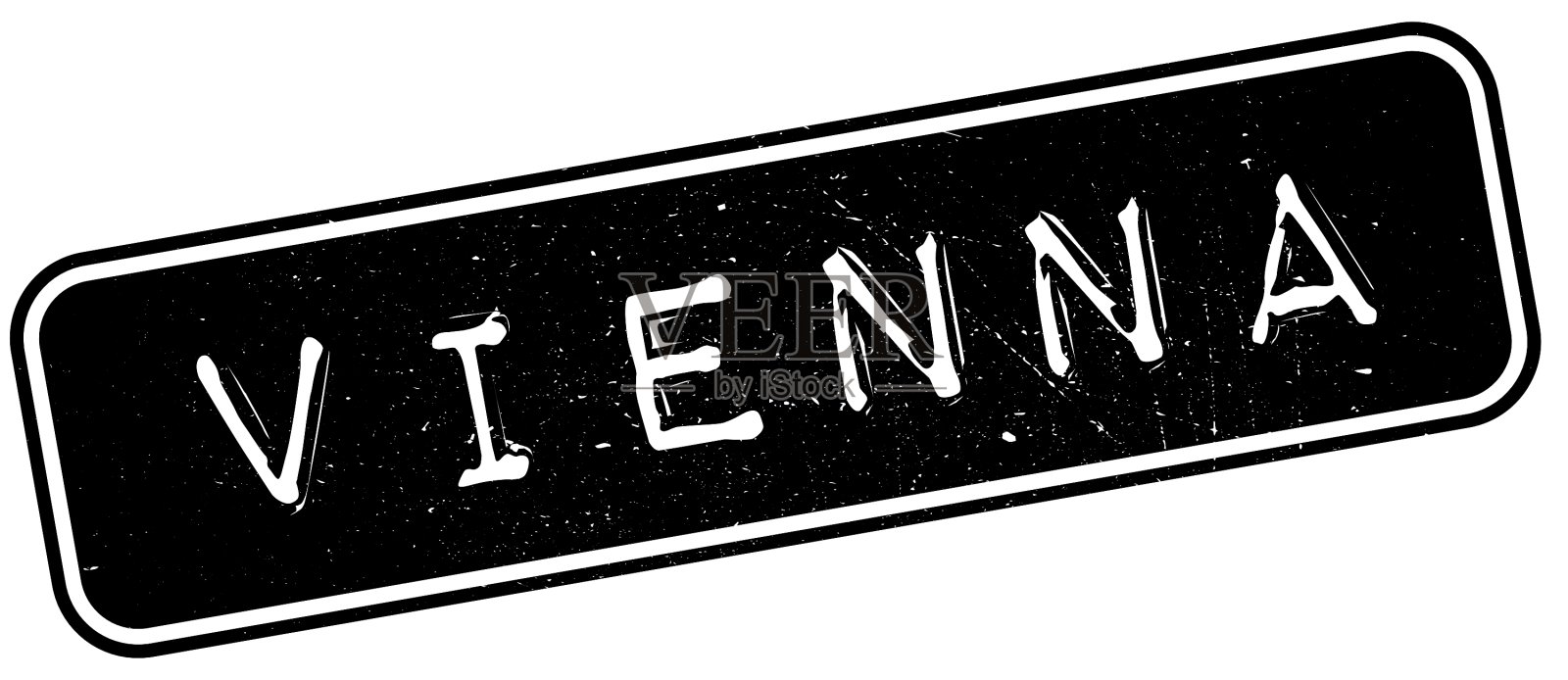 维也纳橡皮图章插画图片素材