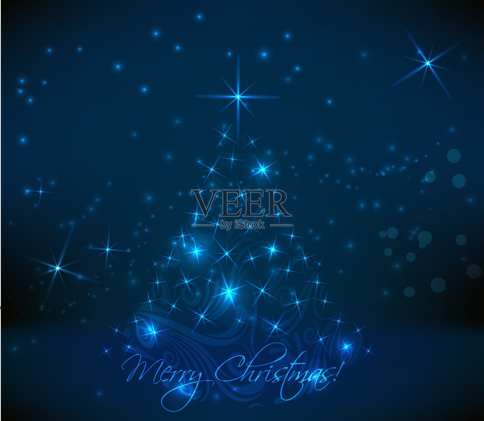 黑暗圣诞节回来插画图片素材