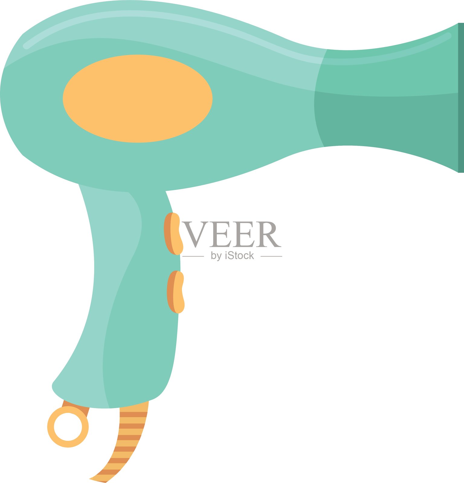 美容设备孤立图标插画图片素材