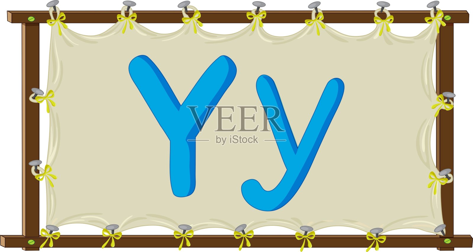 字母表中的字母设计元素图片