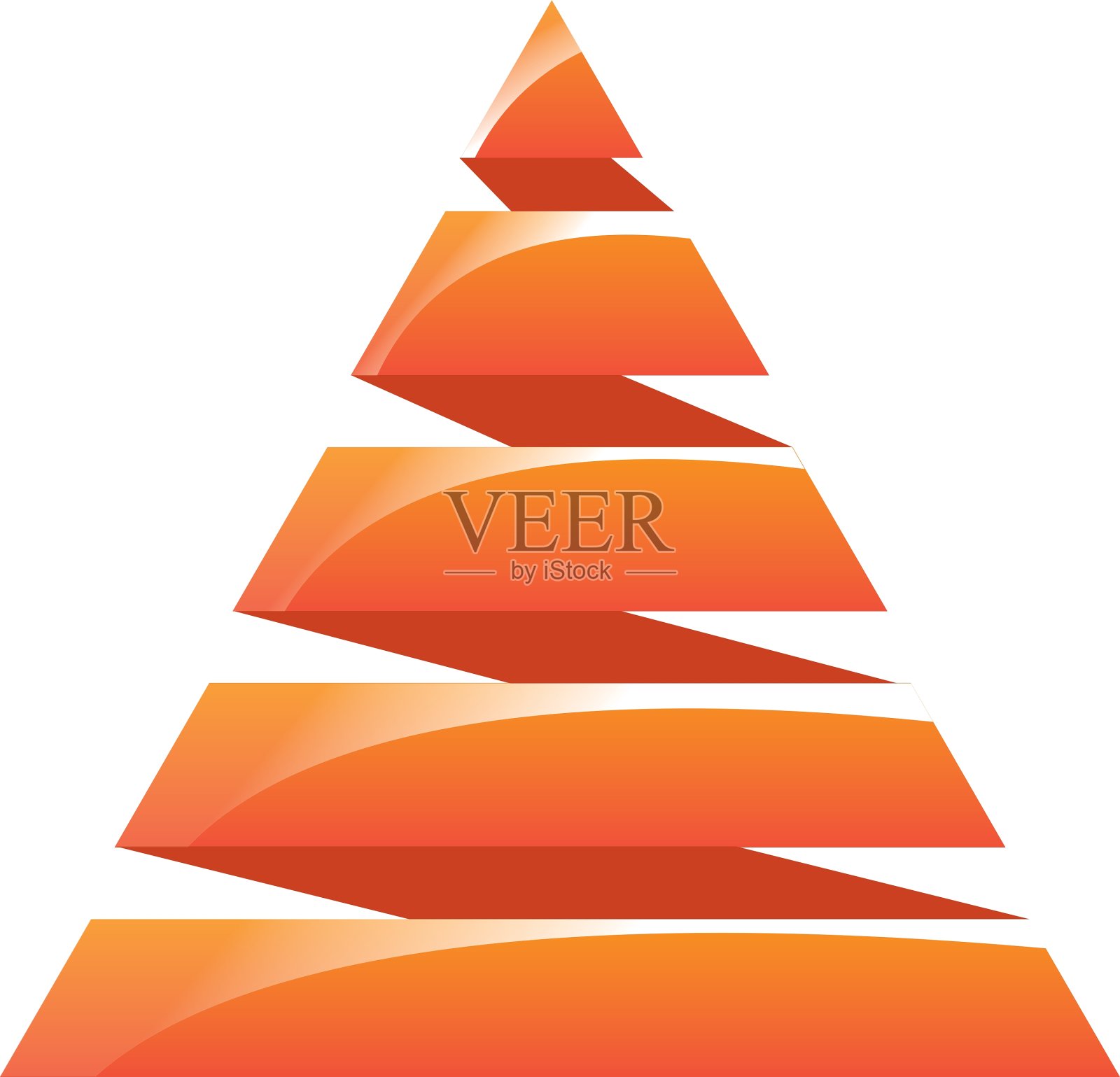 Piramid信息图演示图标插画图片素材