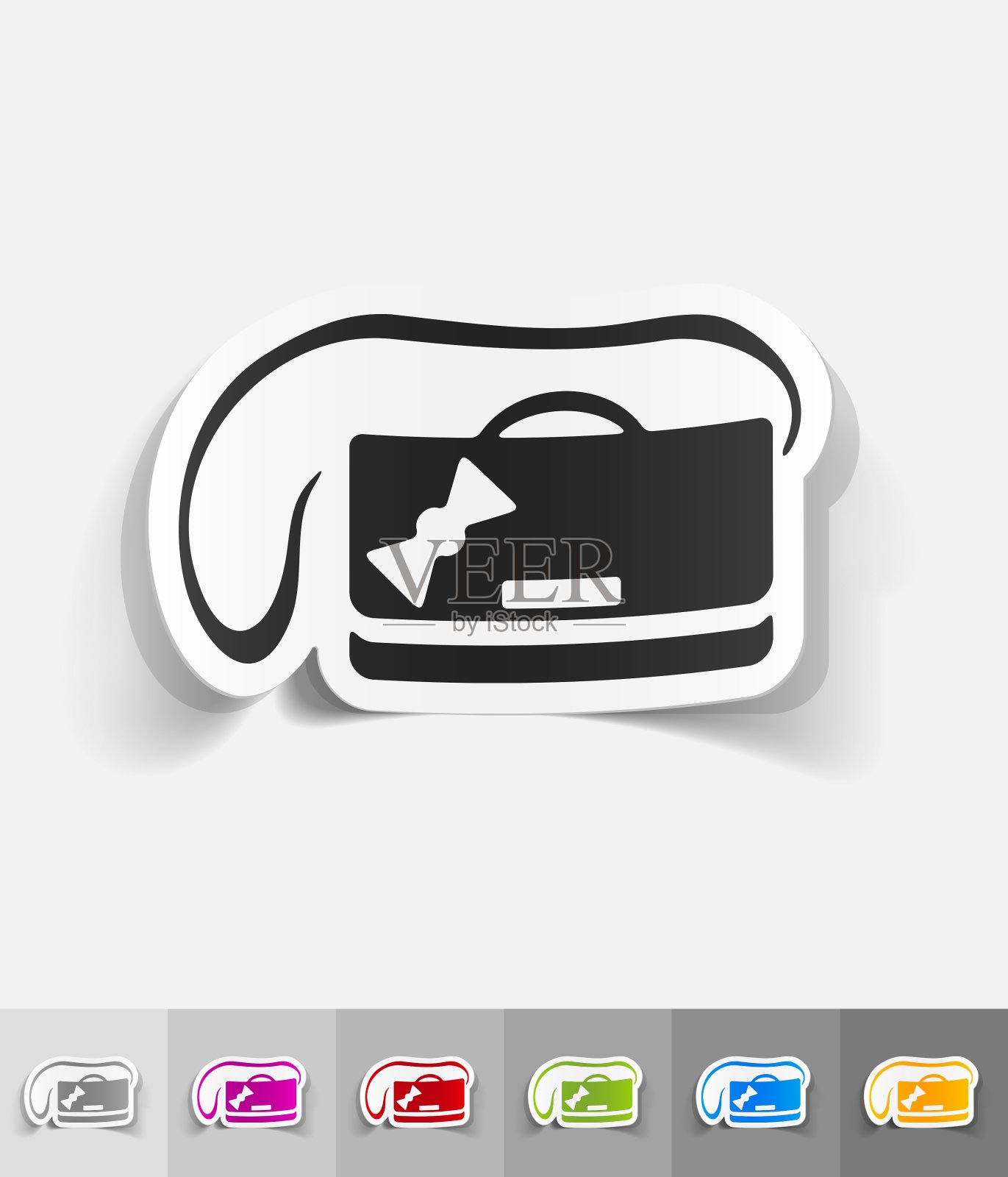 写实设计元素手袋图标素材