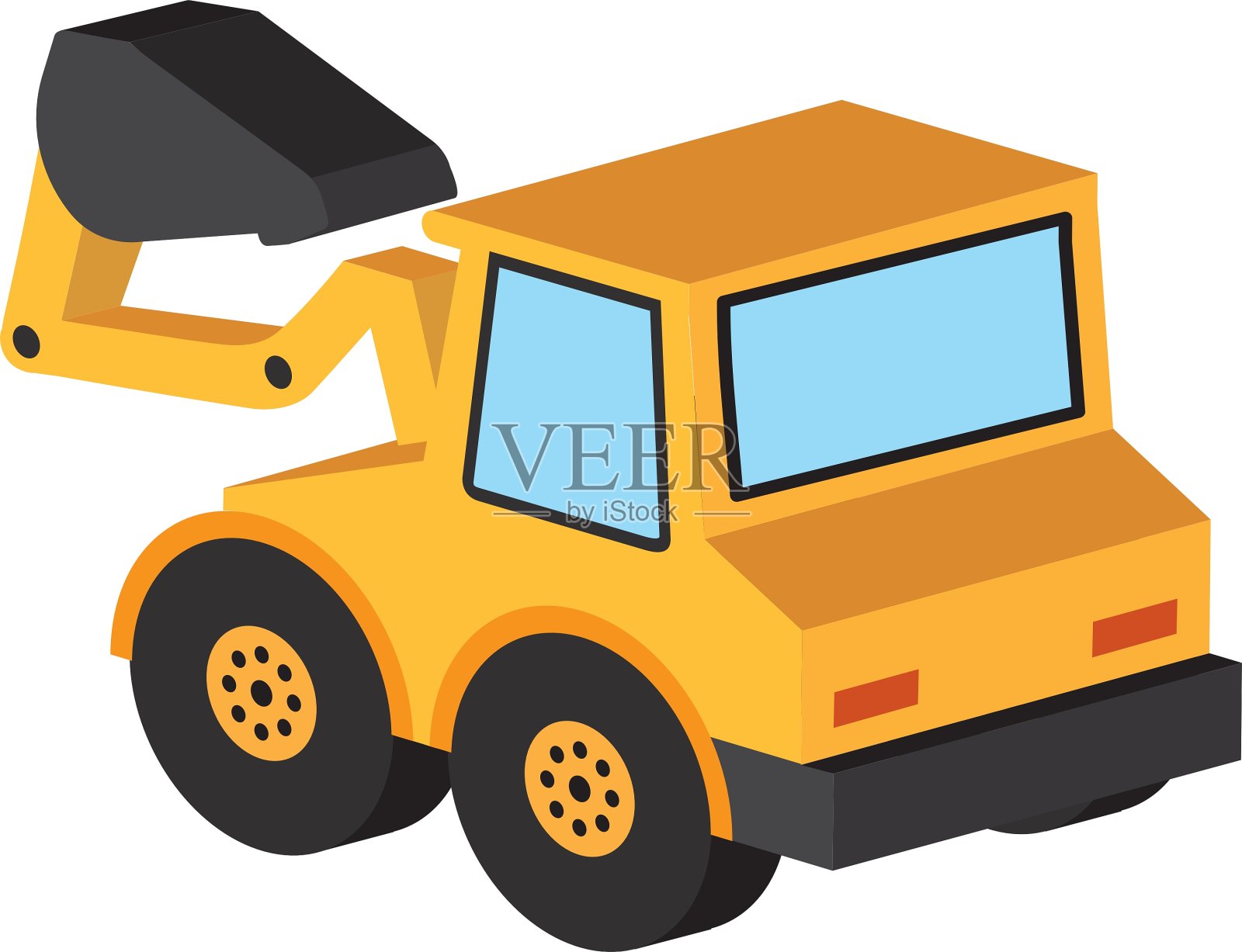 汽车等距车辆图标插画图片素材