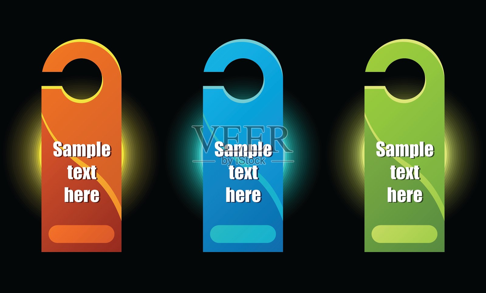 悬挂器标志插画图片素材