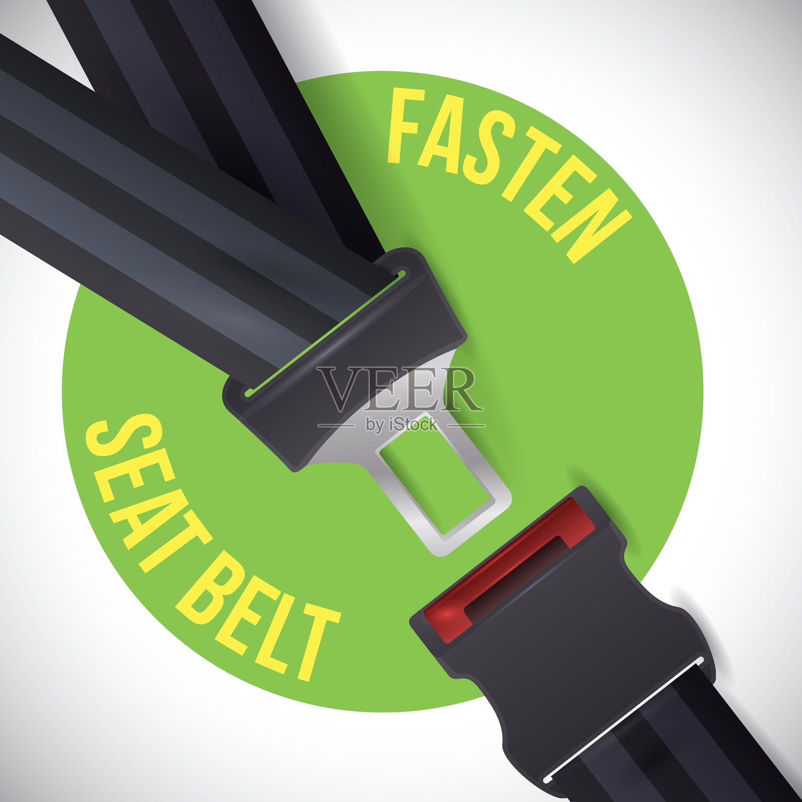 开车安全插画图片素材