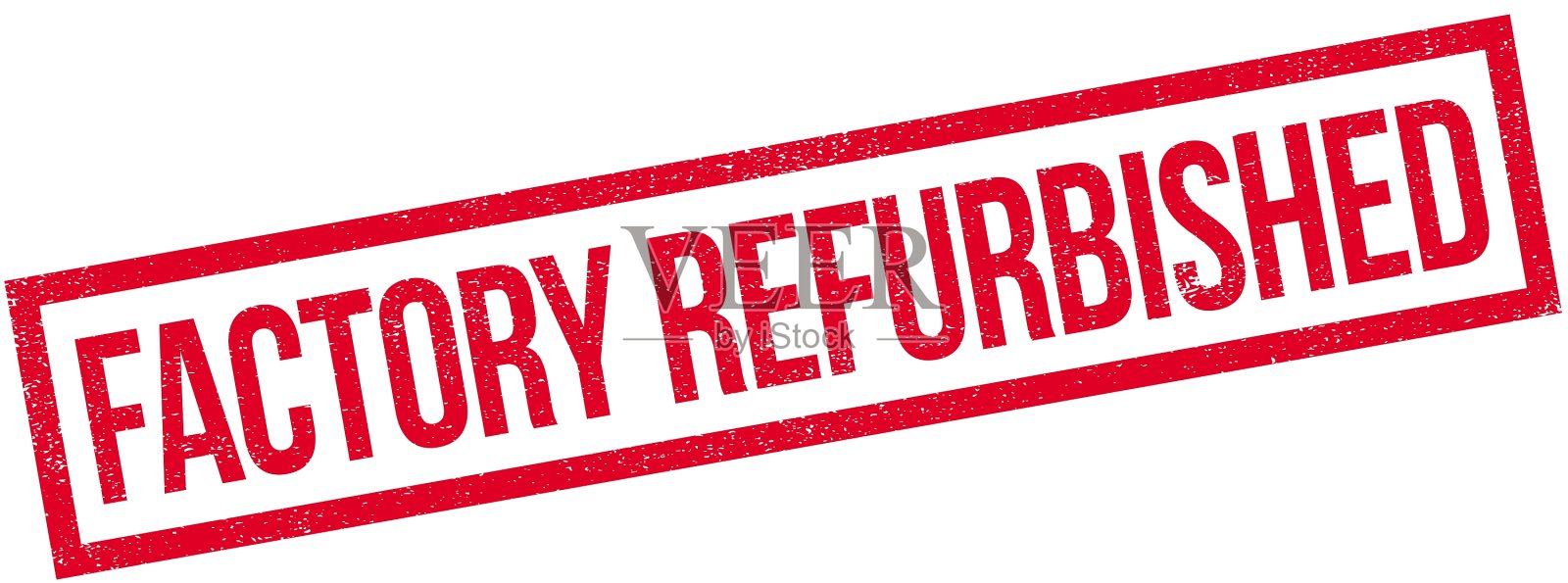 工厂翻新橡皮图章插画图片素材