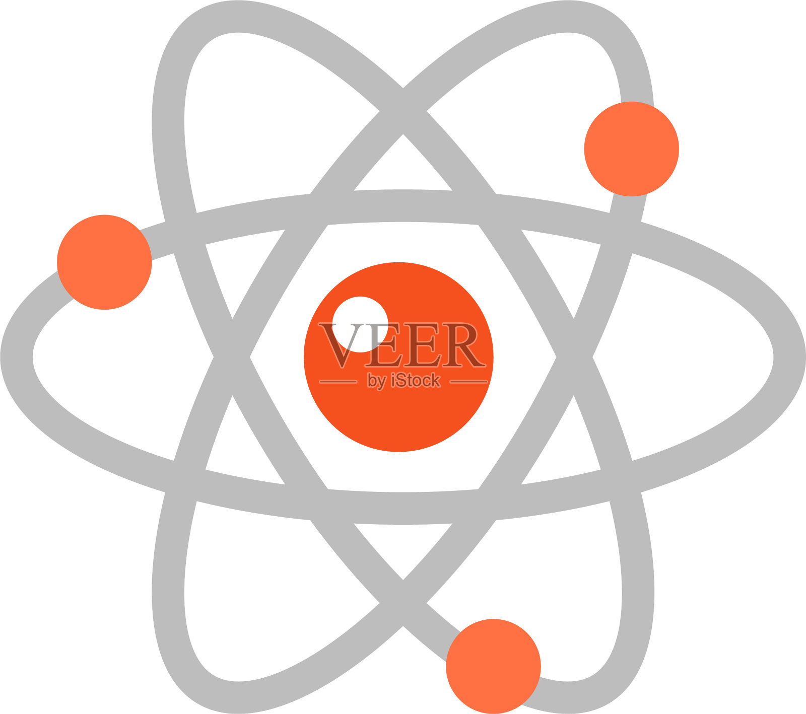 原子的图标插画图片素材